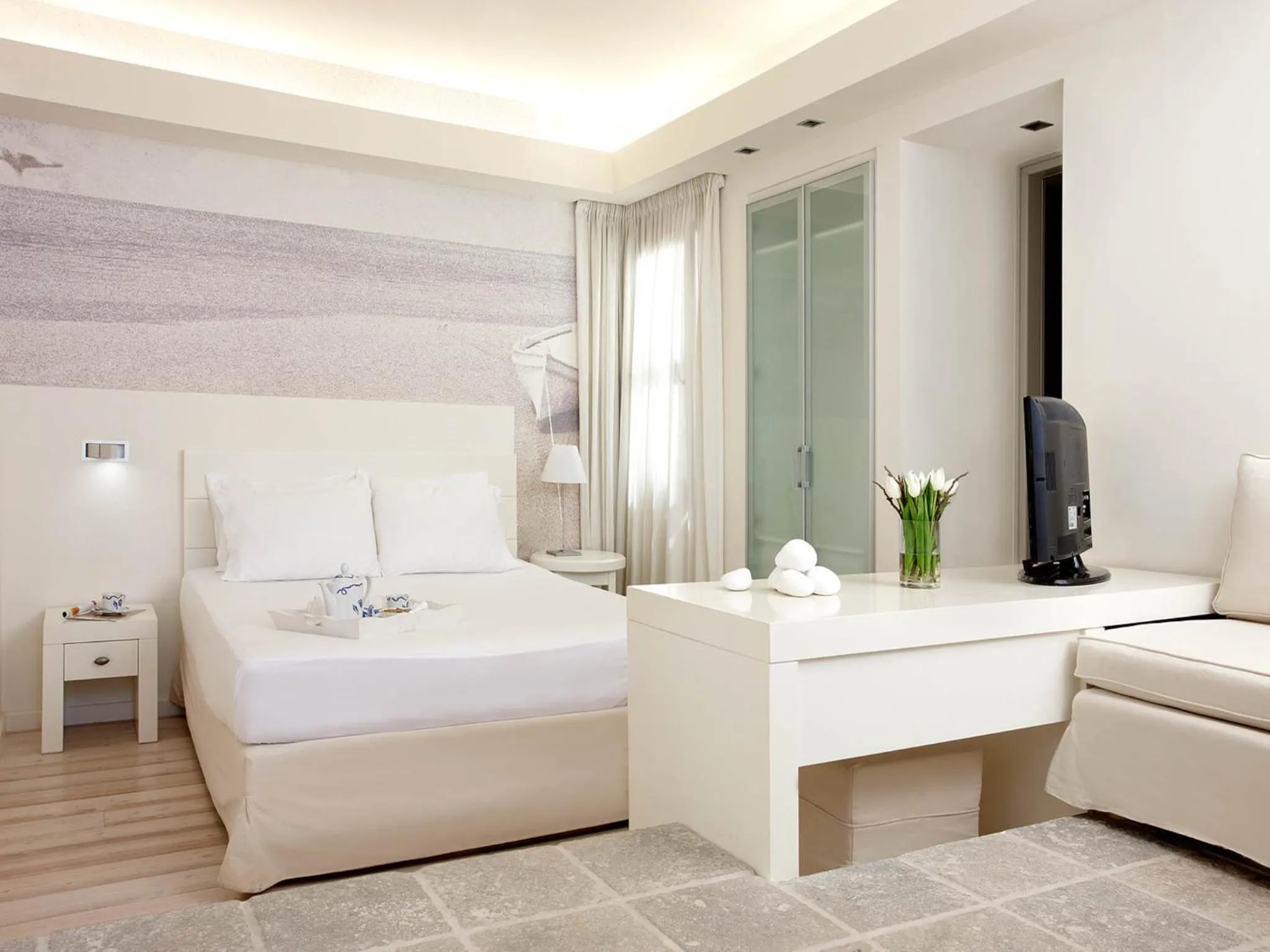 Superior Double Room with Sea View in Skyros Ammos Hotel