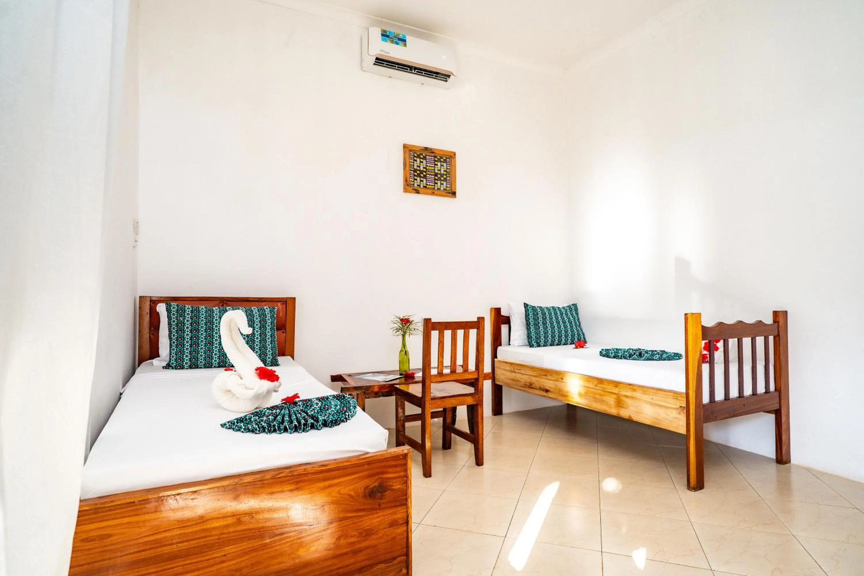 Twin Room with Garden View - single occupancy in Bella Vista Resort Zanzibar
