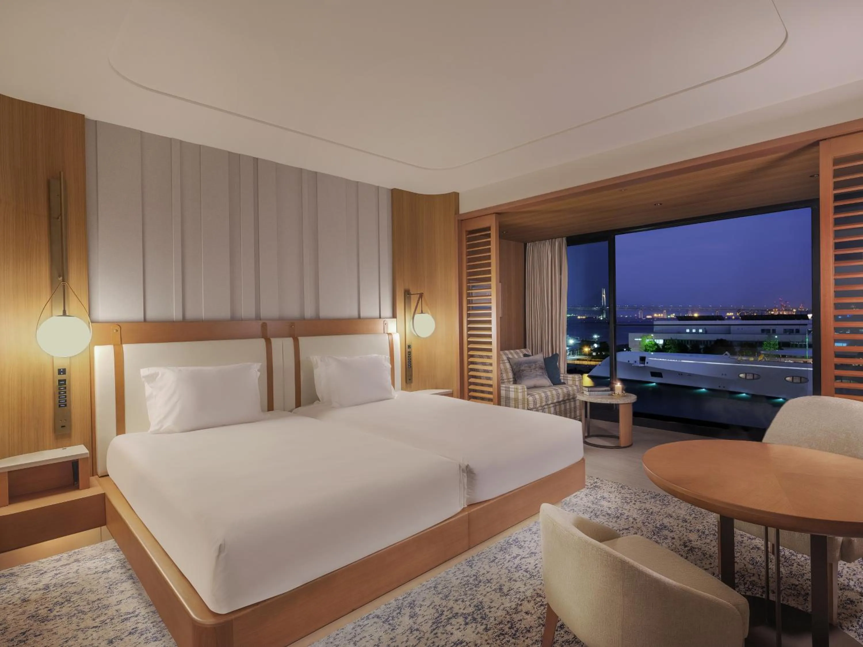 2 Single Classic Club Lounge Access Harbor View in InterContinental Yokohama Pier 8 by IHG