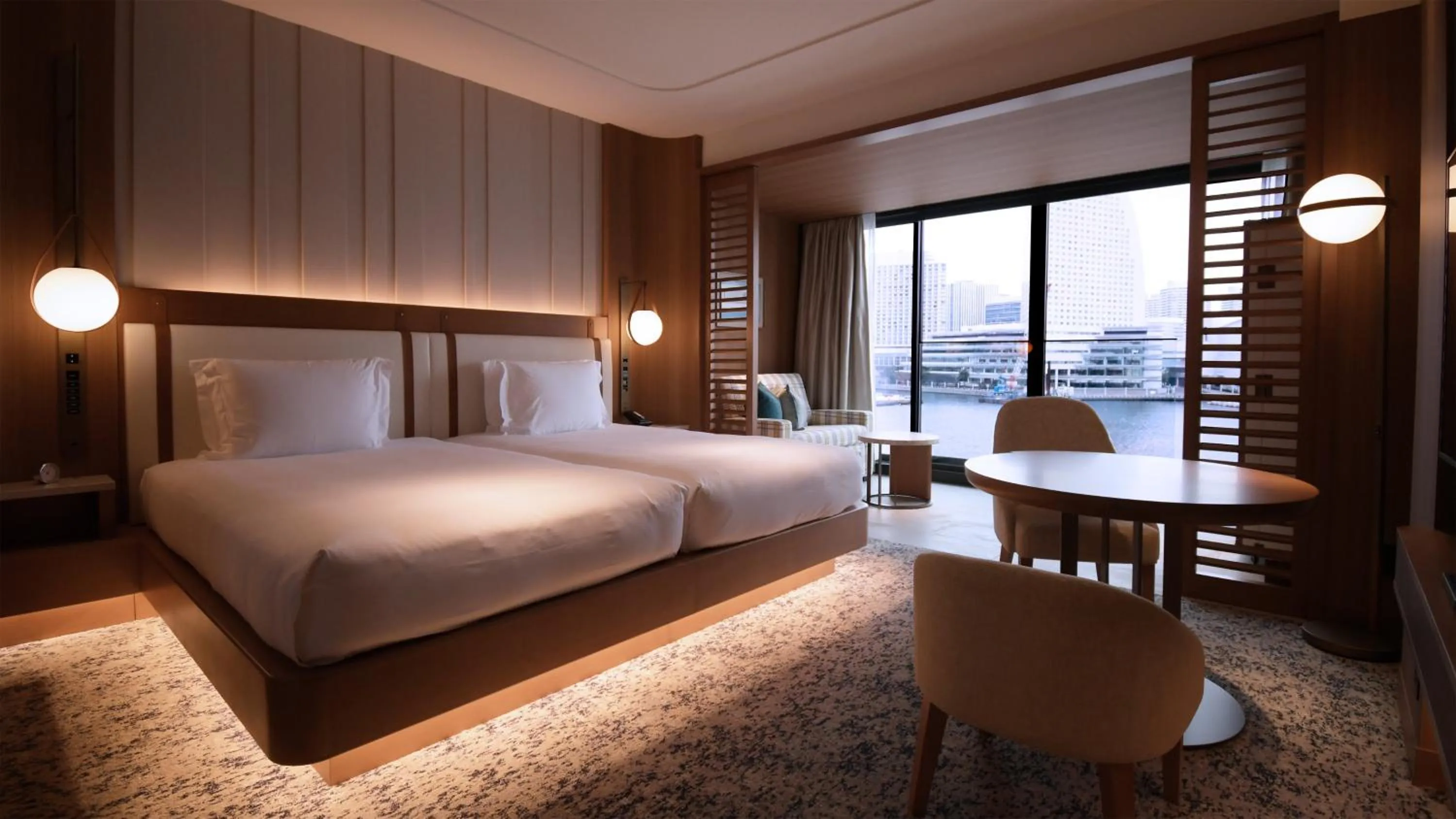 2 Double beds Classic Minatomirai View  in InterContinental Yokohama Pier 8 by IHG