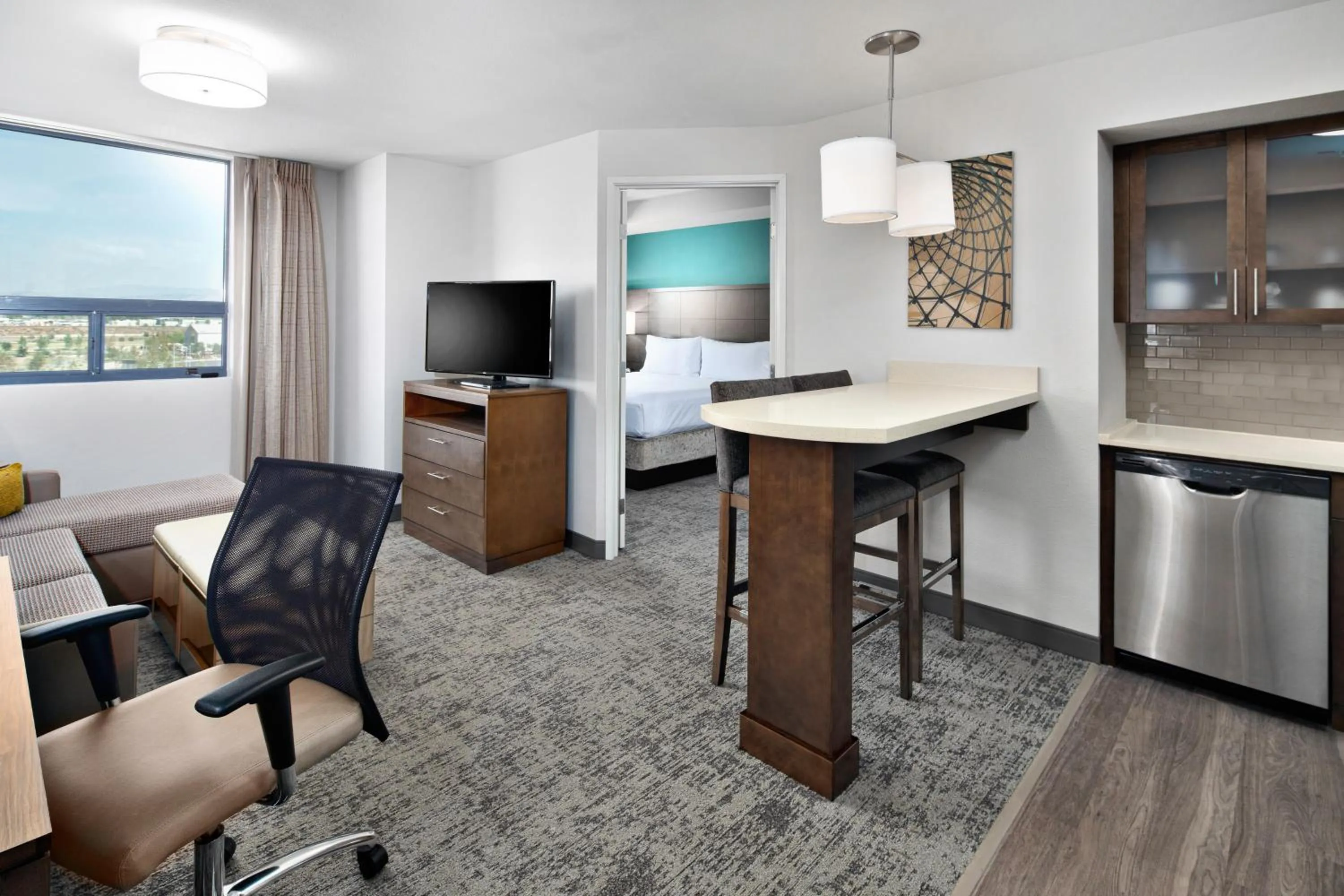 One-Bedroom King Suite with Sofa Bed in Staybridge Suites Irvine - John Wayne Airport by IHG
