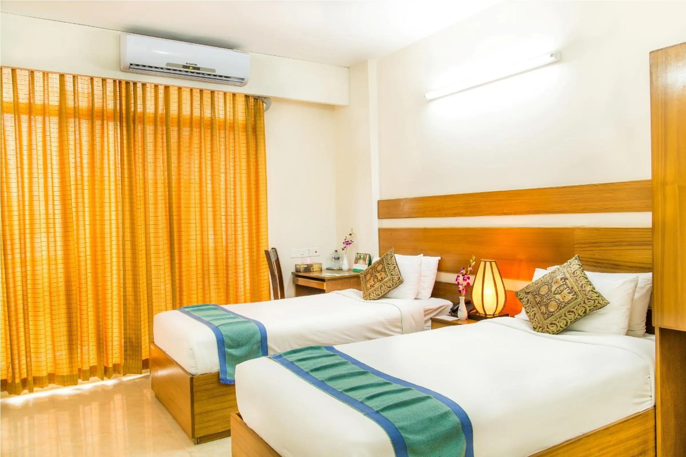 Super Deluxe Twin Room in Dhaka Golden Inn - Banani'Lakeside