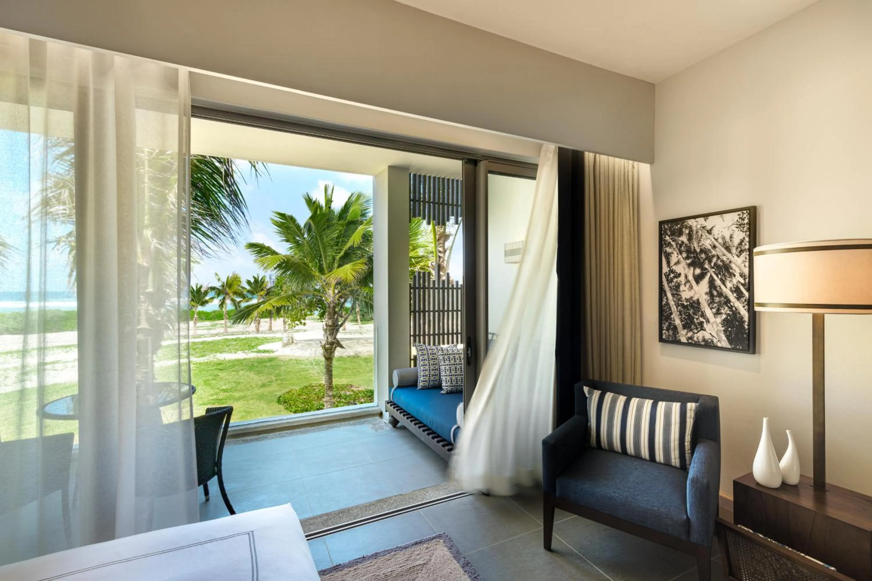 Deluxe Beach Access in Anantara Iko Mauritius Resort & Villas