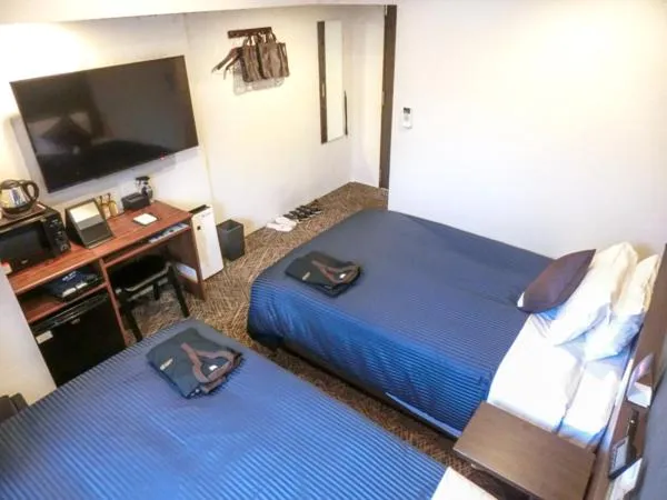 Twin Room - single occupancy - Smoking in Natural Hot Spring Hotel Livemax Premium Hiroshima