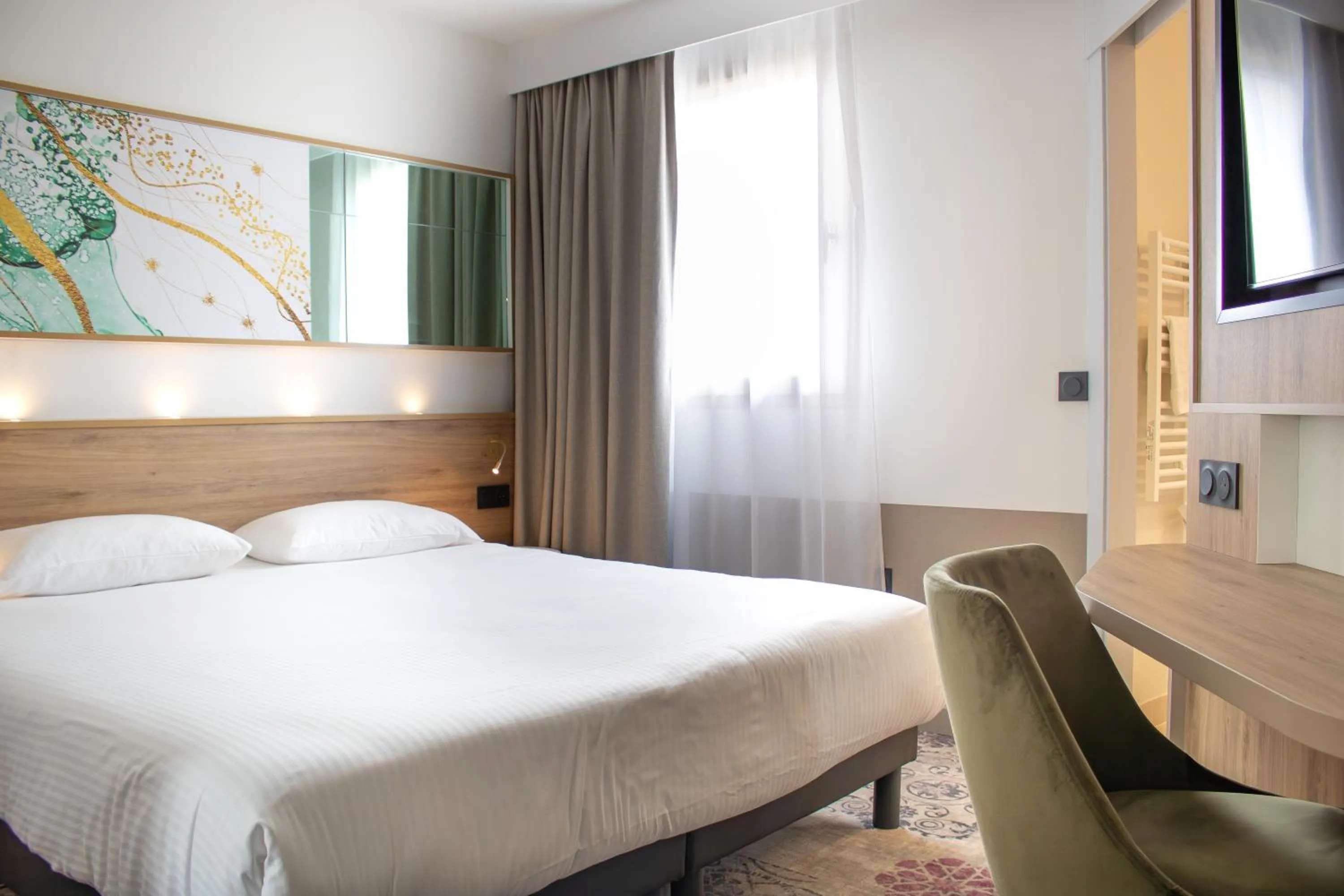 Double Room in Brit Hotel Angers Parc Expo - L'Acropole