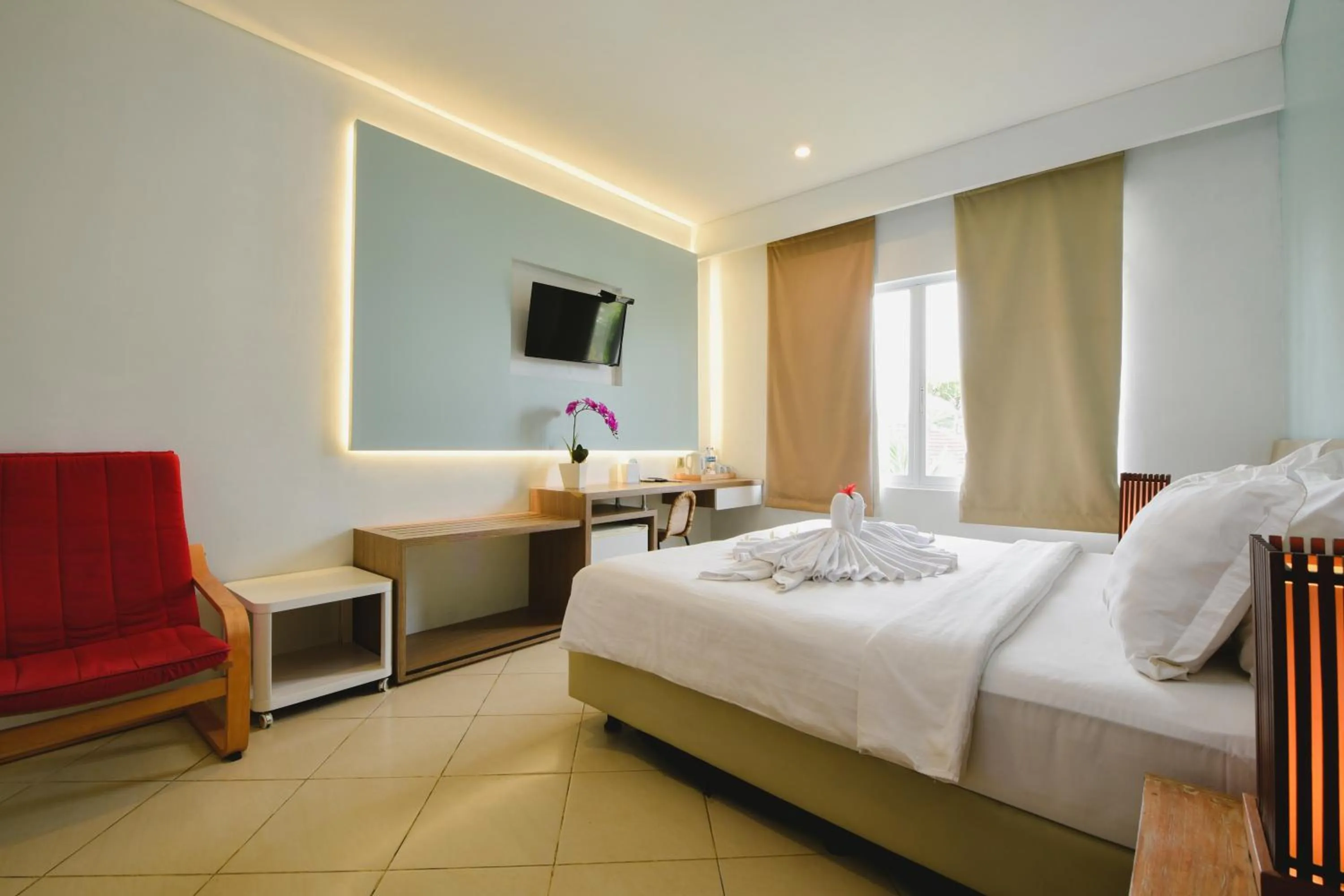 Deluxe Room in Bali Breezz Hotel