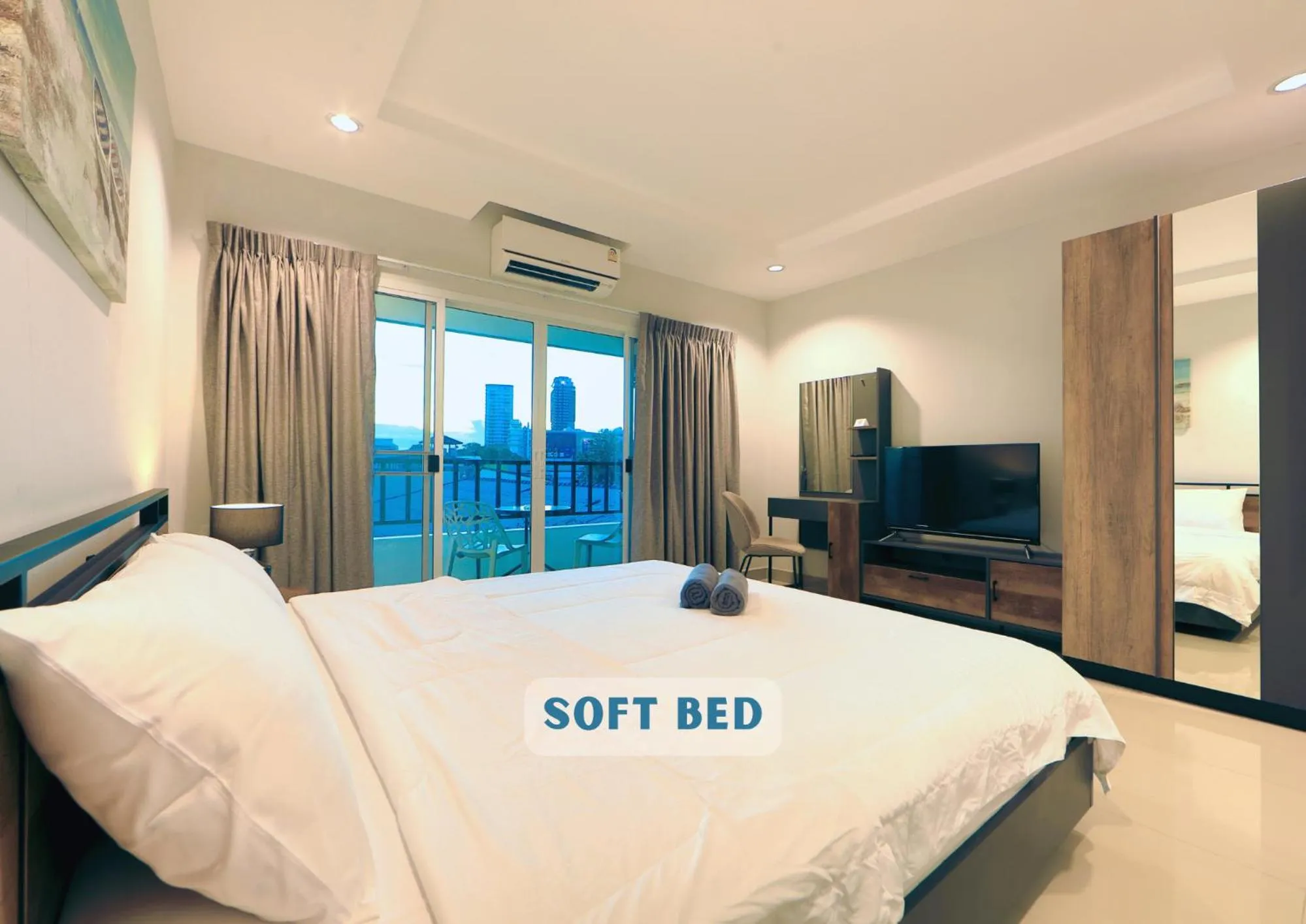 Superior Double with City View in Nalanta Hotel Pattaya
