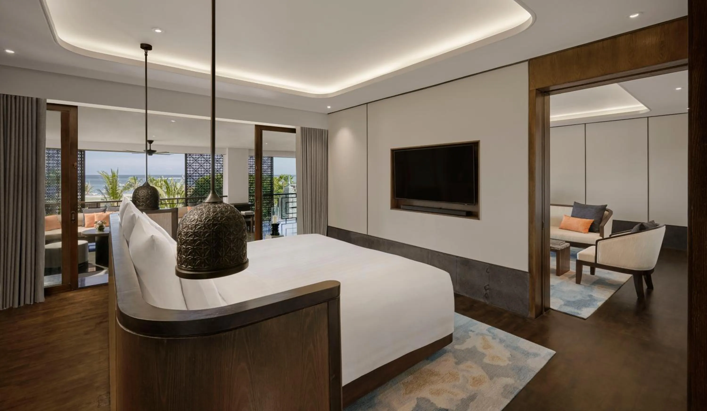King Spa Suite with Garden View in InterContinental Bali Sanur Resort by IHG