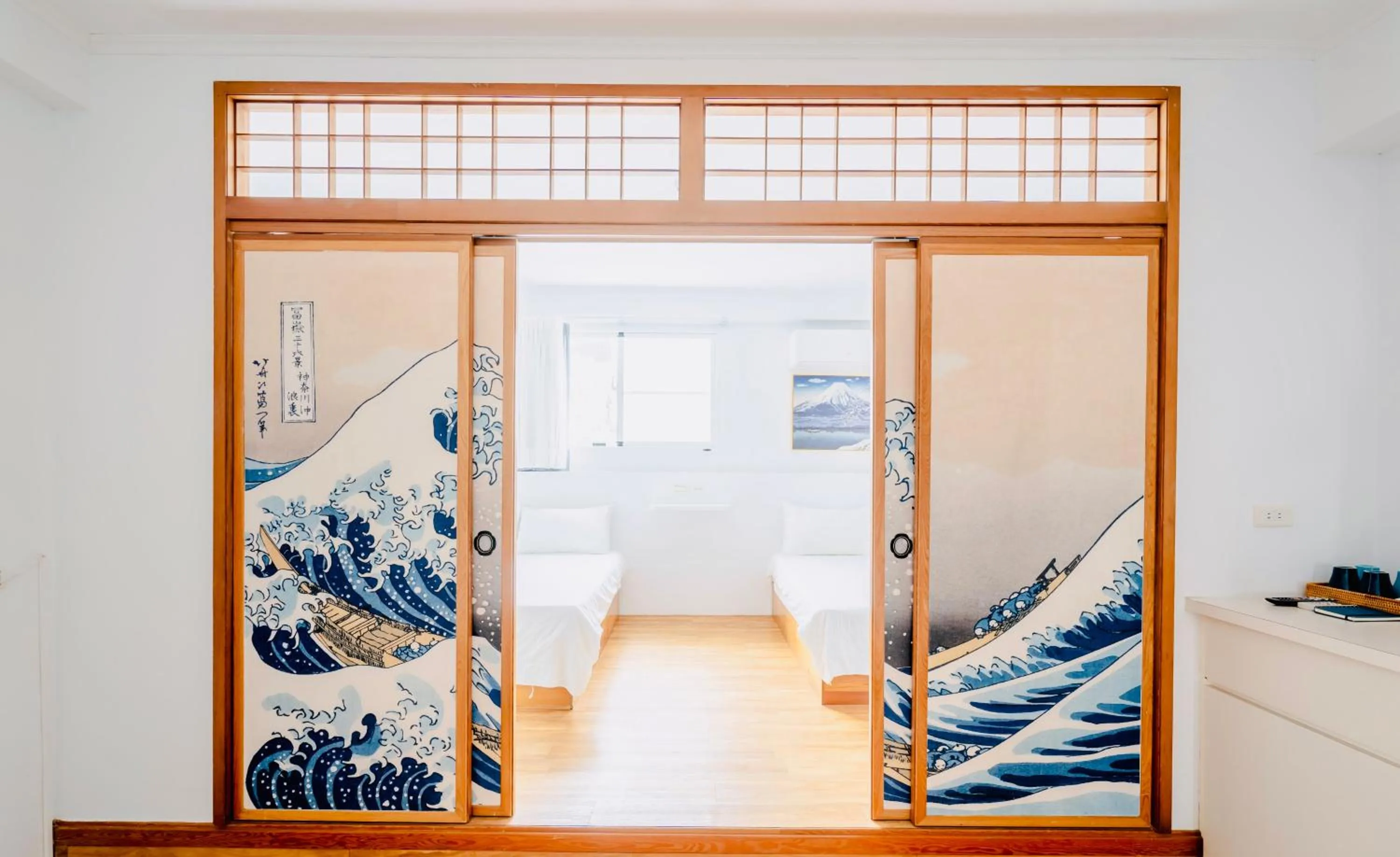 Japanese-Style Quadruple Room in Utopia Hostel