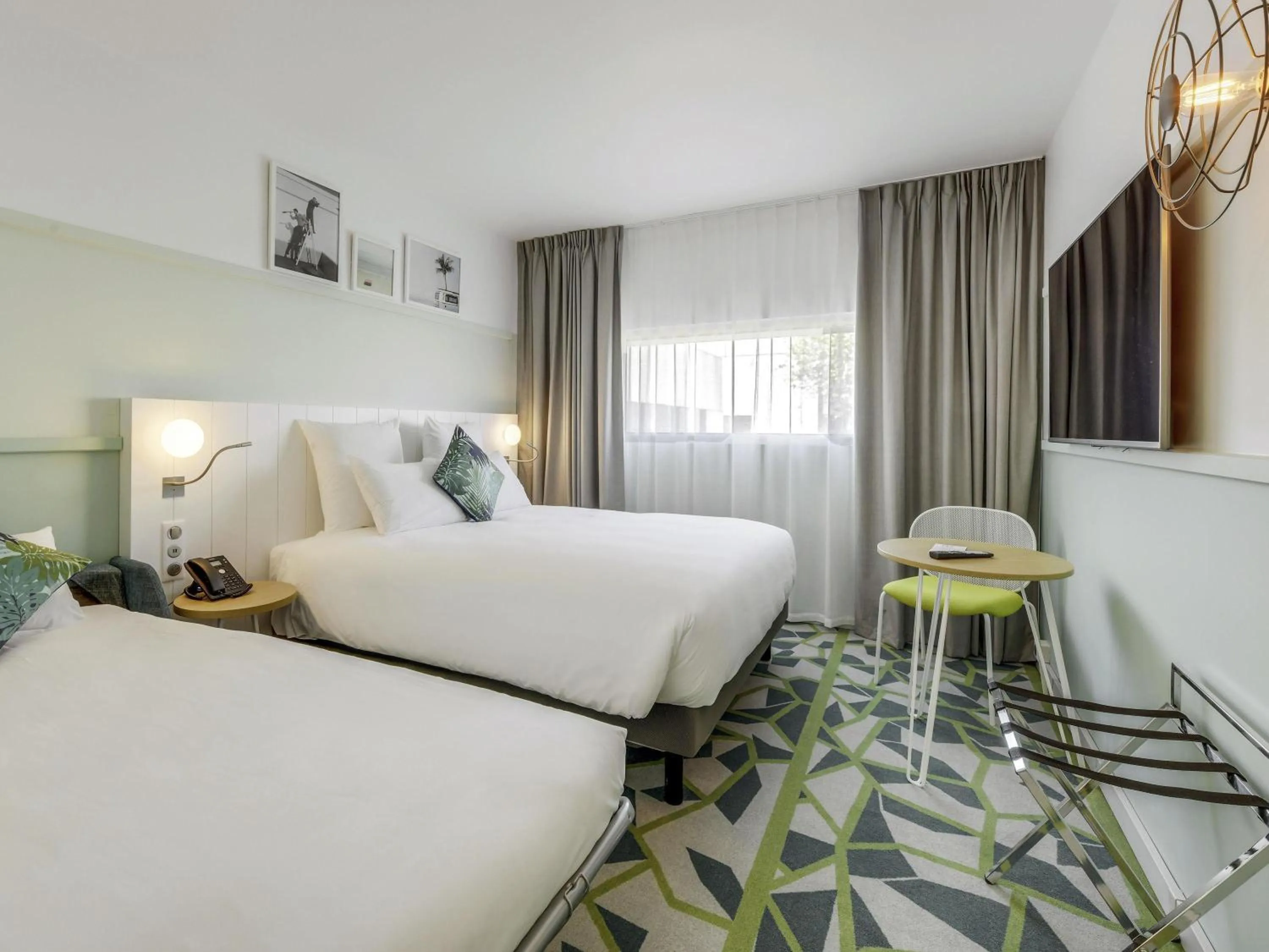 Standard Room with One Double Bed and One Single Bed in Mercure Paris Orly Airport