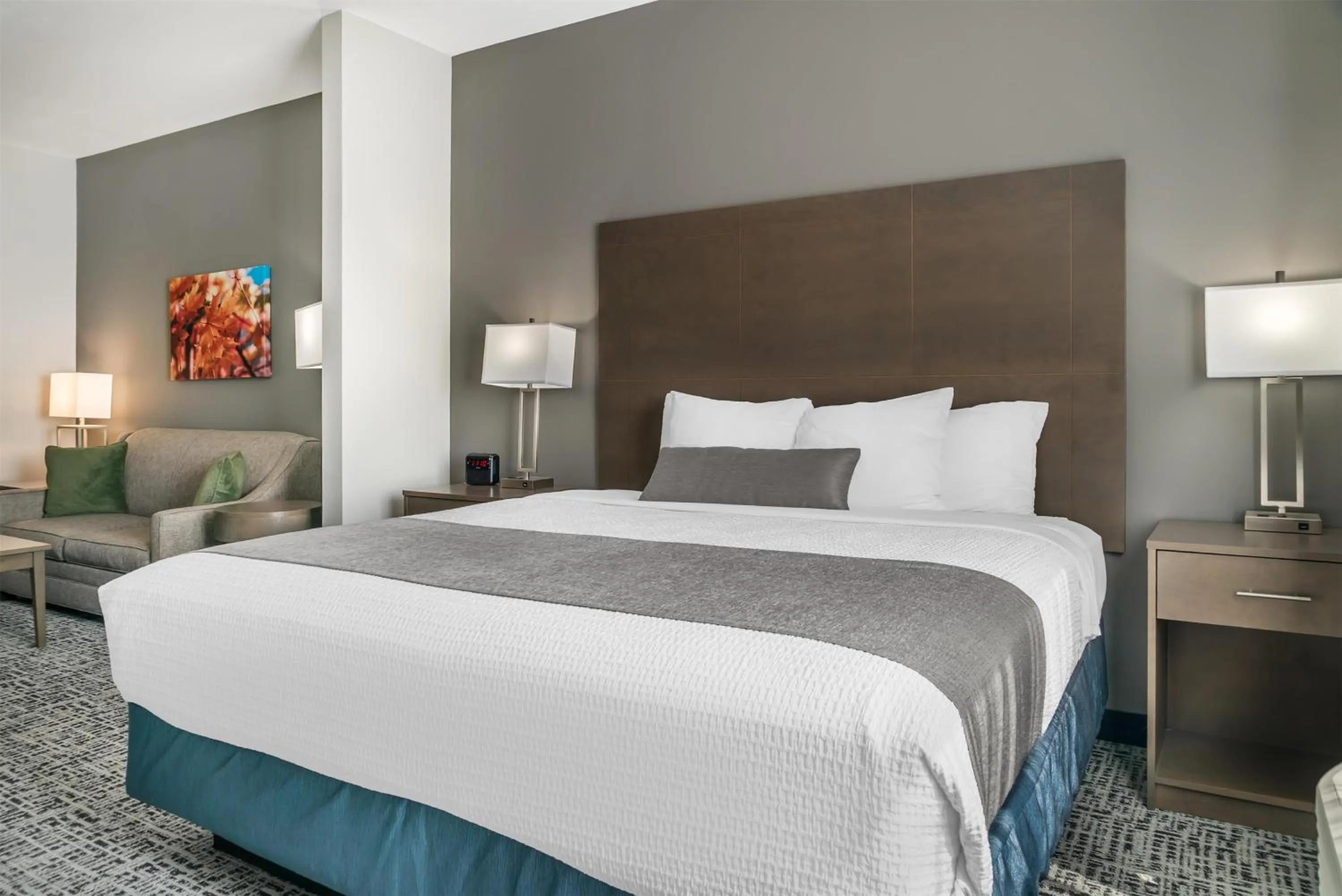 King Suite with Sofa Bed - Non-Smoking in Best Western Plus Wayland Hotel