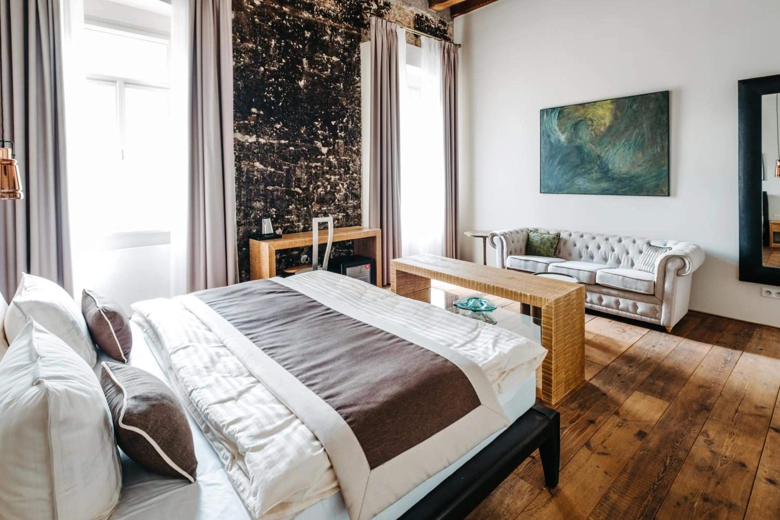 Deluxe Double Room with Shower in Boutique hotel Corso