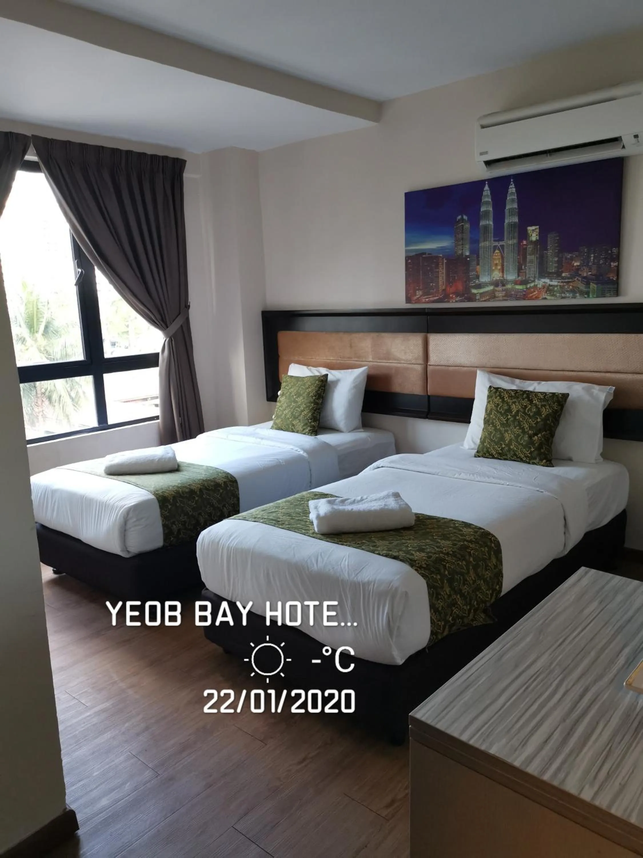 Standard Twin Room in Yeob Bay hotel Ampang