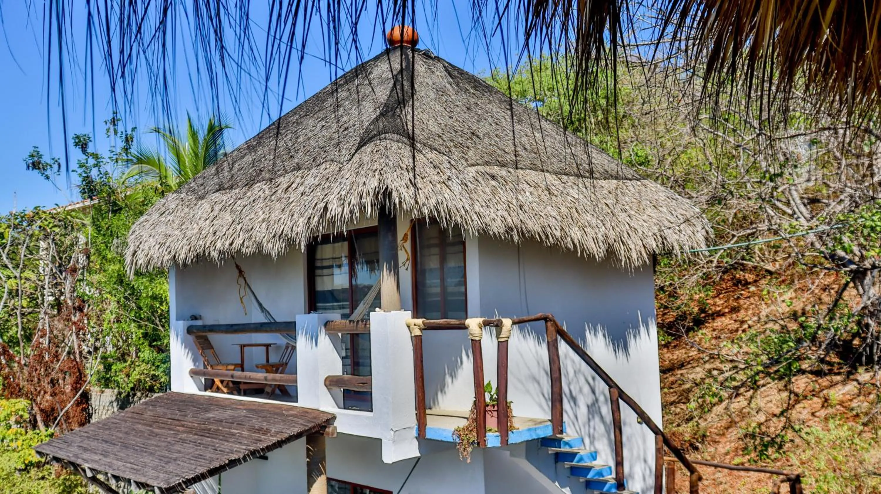 Double Room with Balcony and Sea View in La Aldea Zipolite