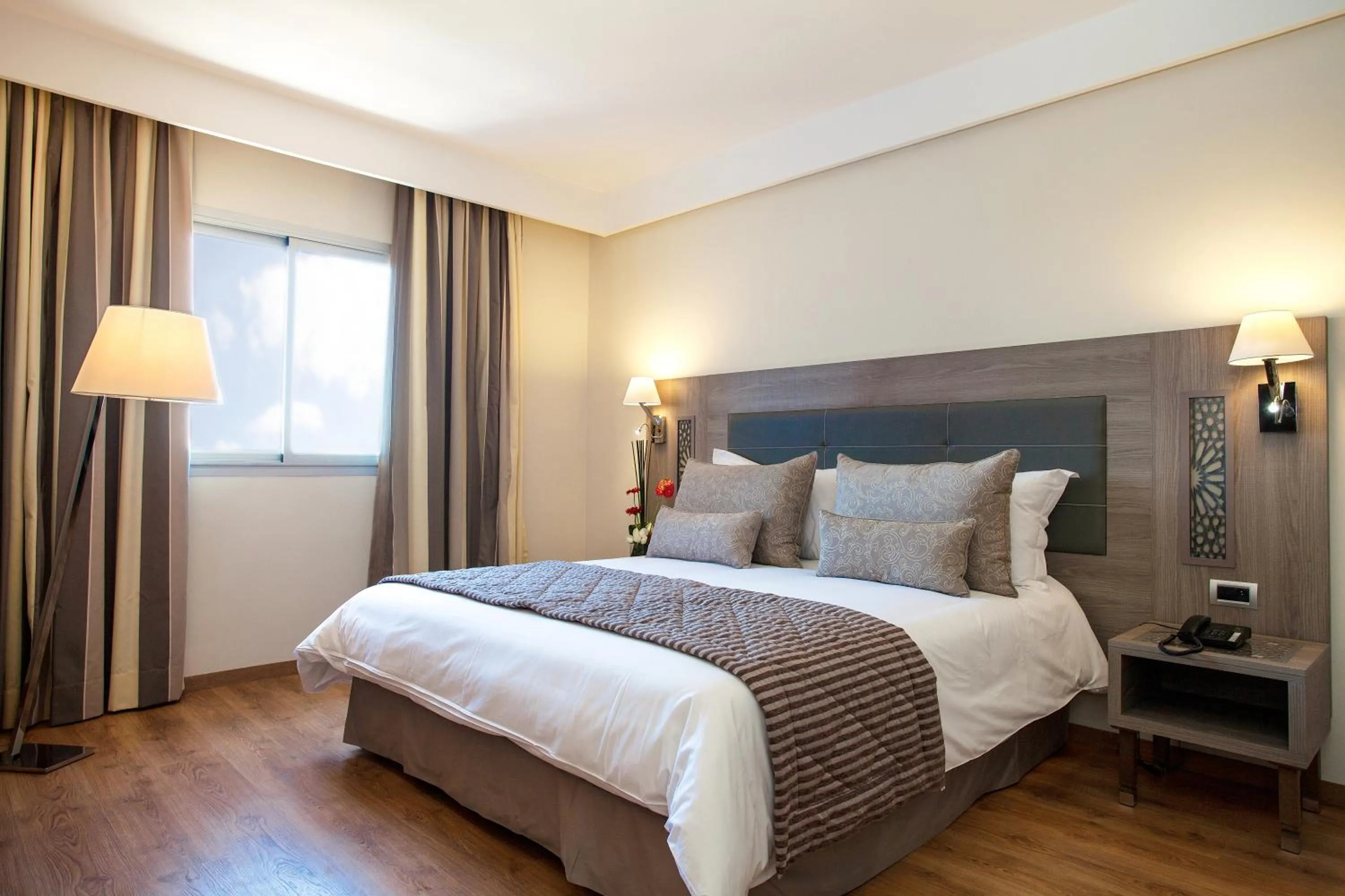 Superior Double Room with Pool View in Sky Casa Airport