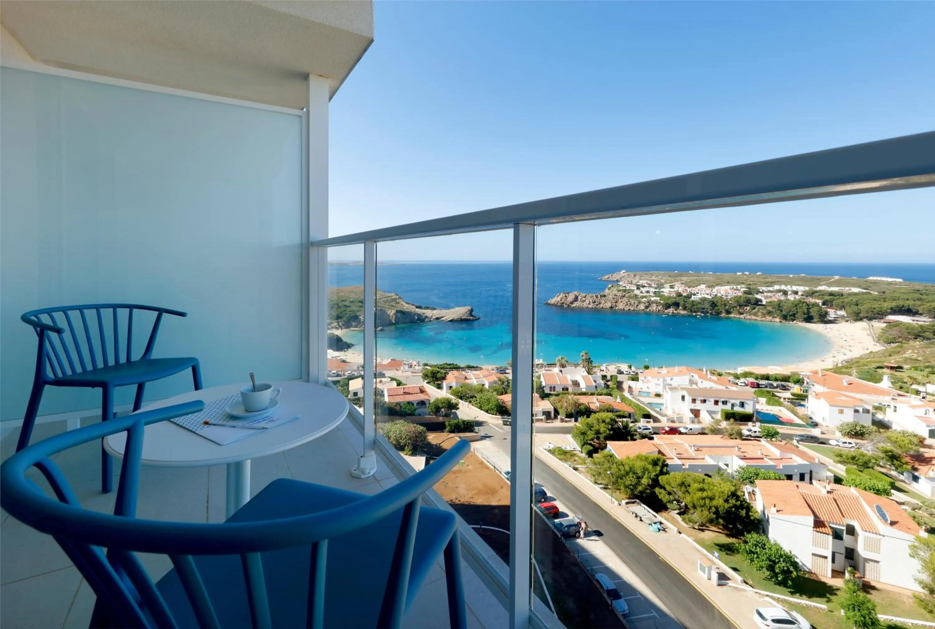 Deluxe Double Room with Sea View in Palladium Hotel Menorca