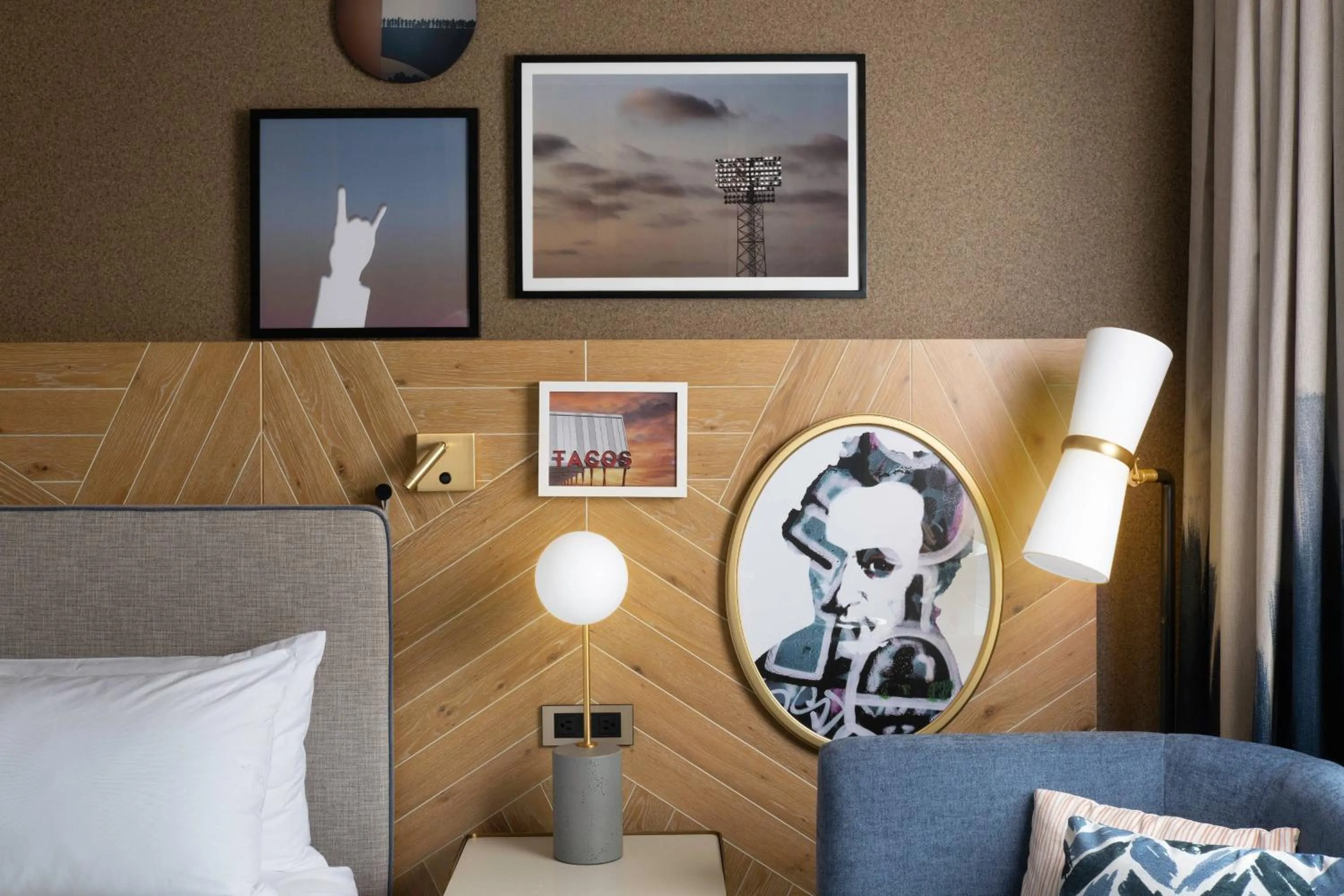 Guest room, 2 Queen, City view in The Otis Hotel Austin, Autograph Collection