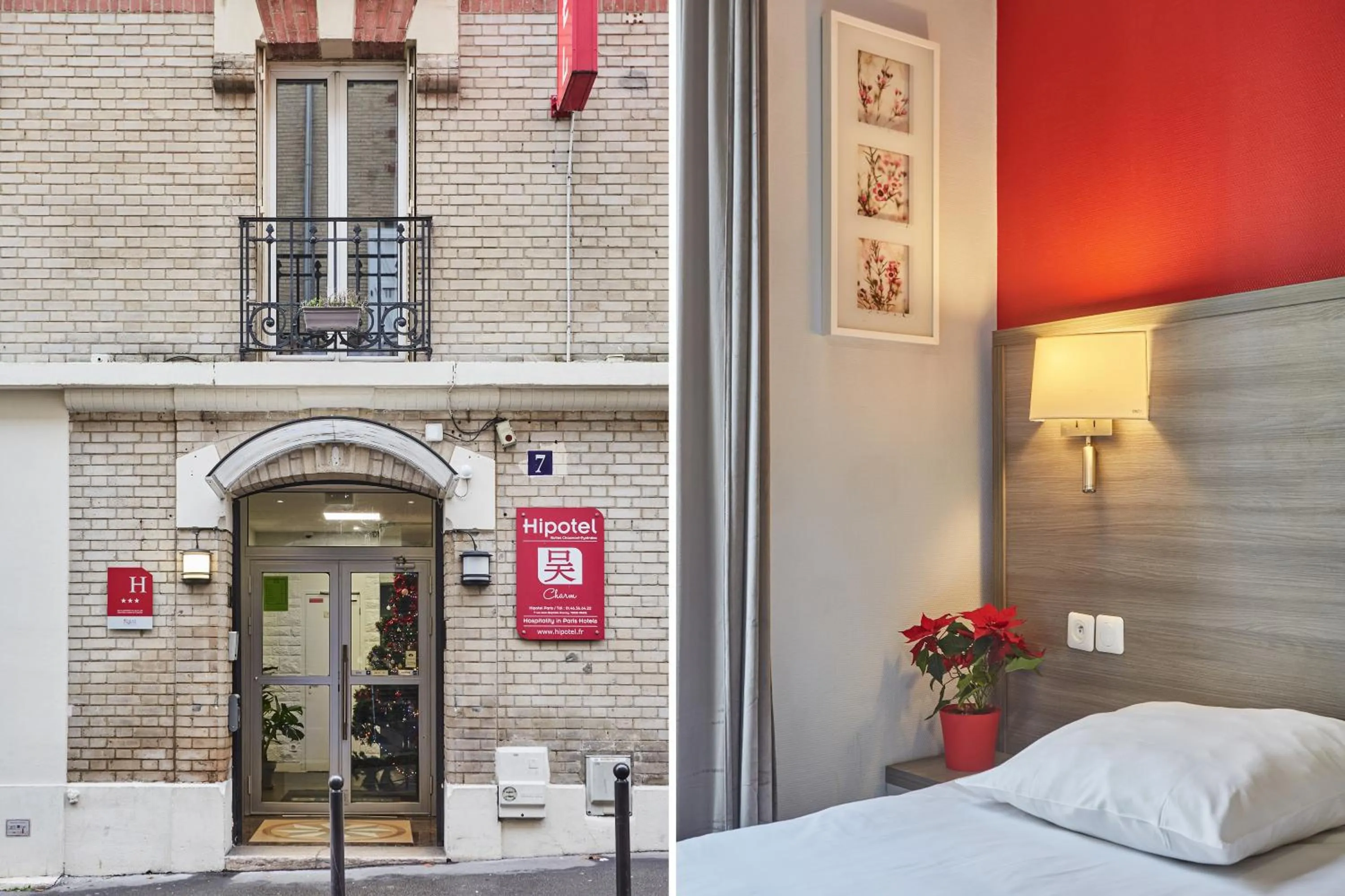 Property building, Bed in Huni Hôtel