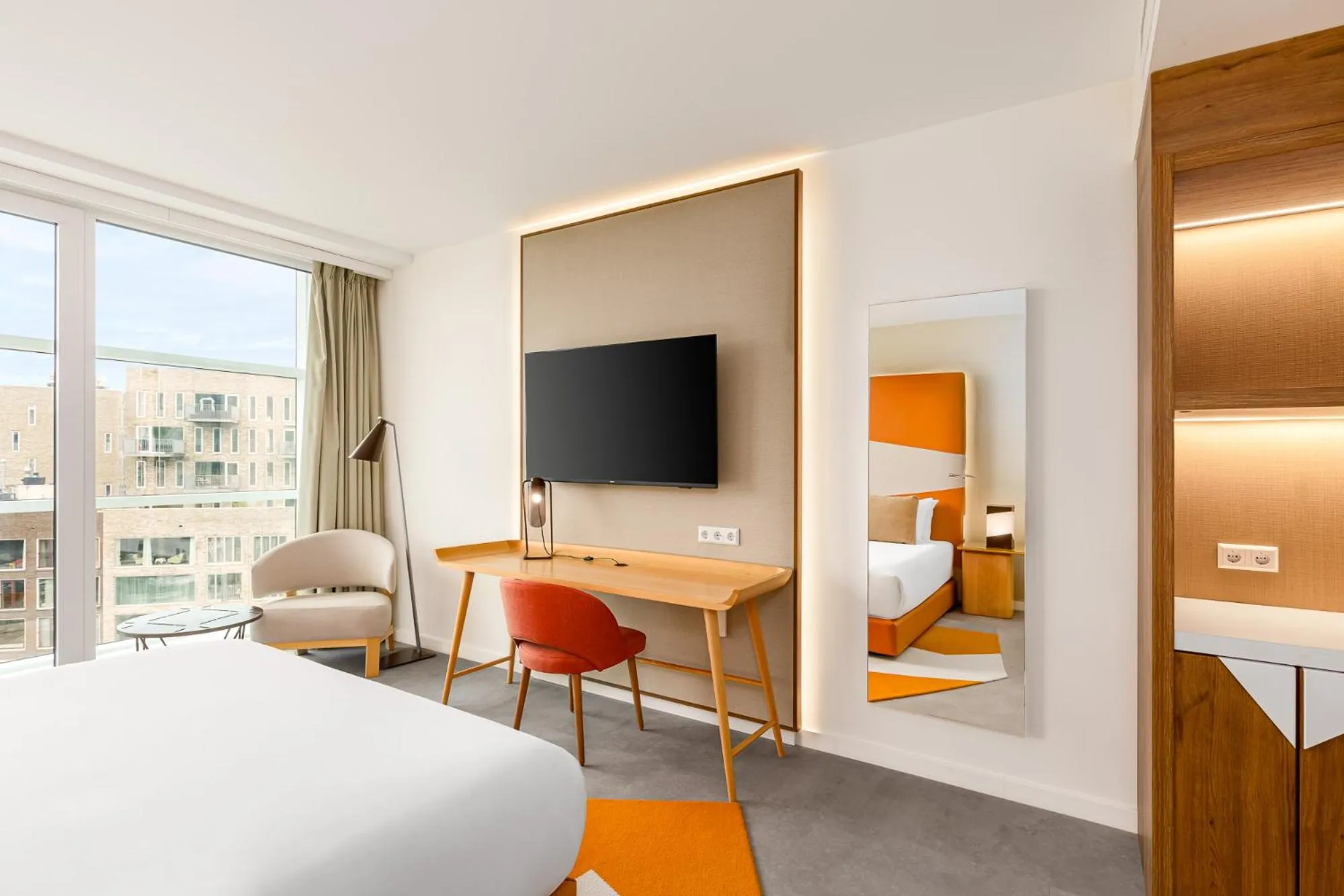 Queen Room - Upper Floors in Room Mate Aitana, Amsterdam