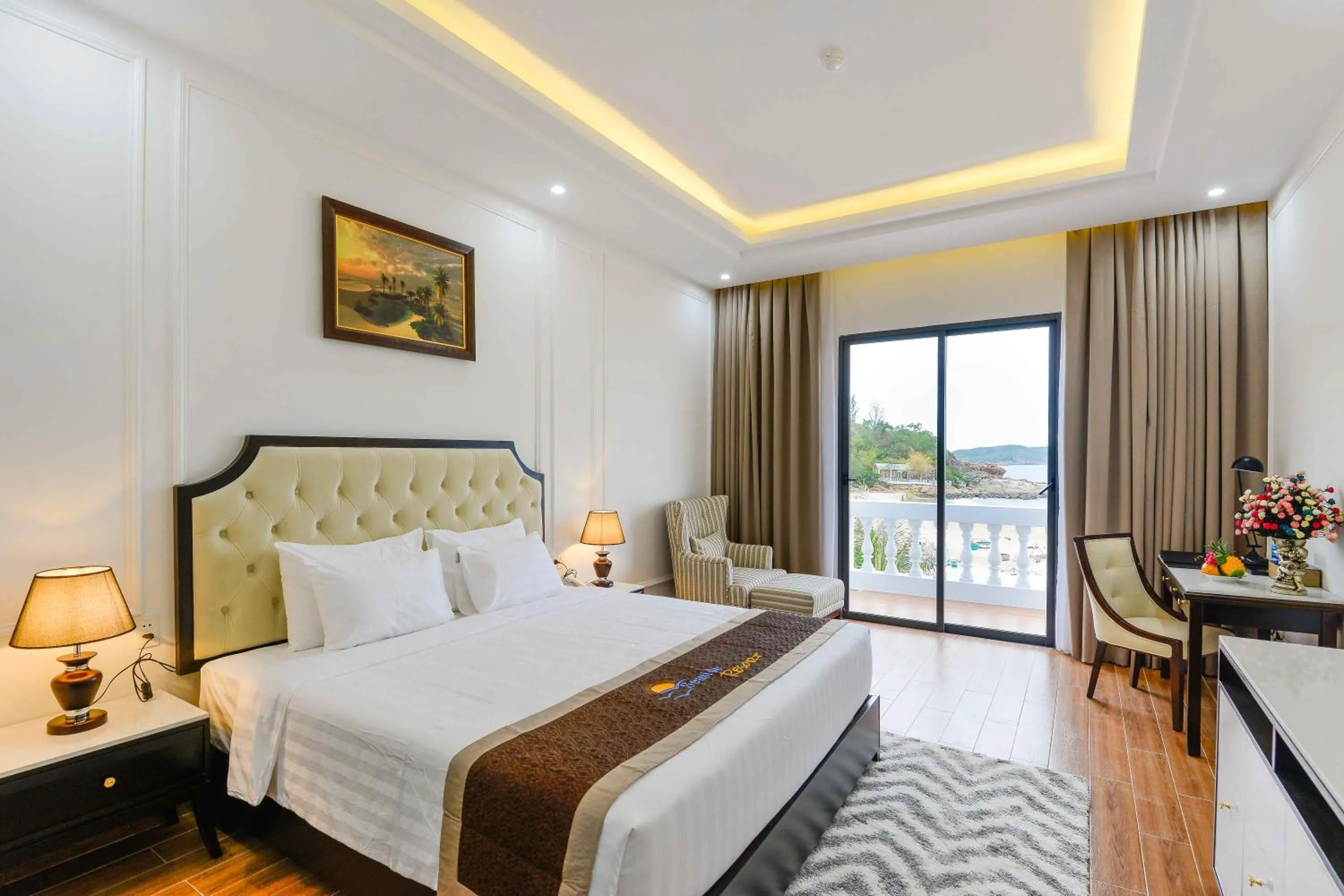 Executive Beach Front and Balcony in Seaside Boutique Resort Quy Nhon