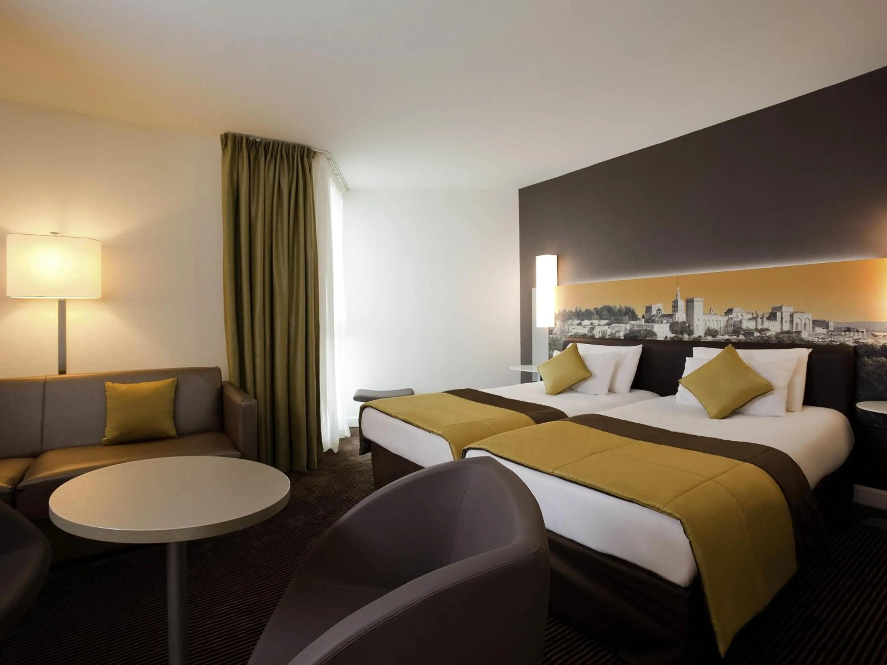 Superior Double Room with Sofa Bed in Mercure Avignon Centre Palais des Papes