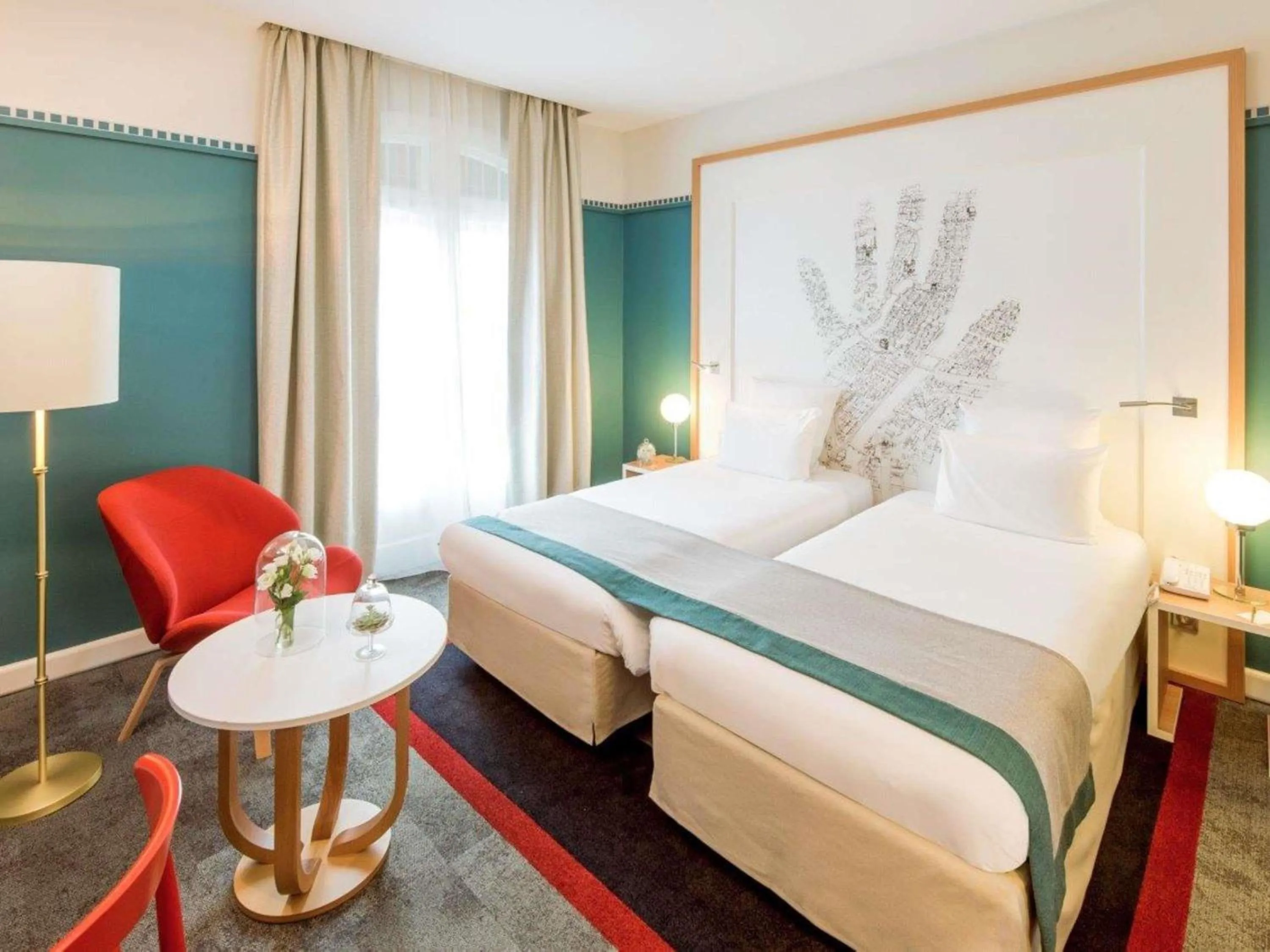 Superior Twin Room in Mercure Lyon Centre Château Perrache