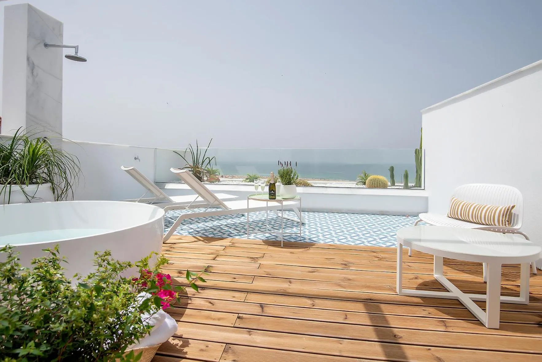 Double Room with Sea View in Alzocaire Hostal Boutique