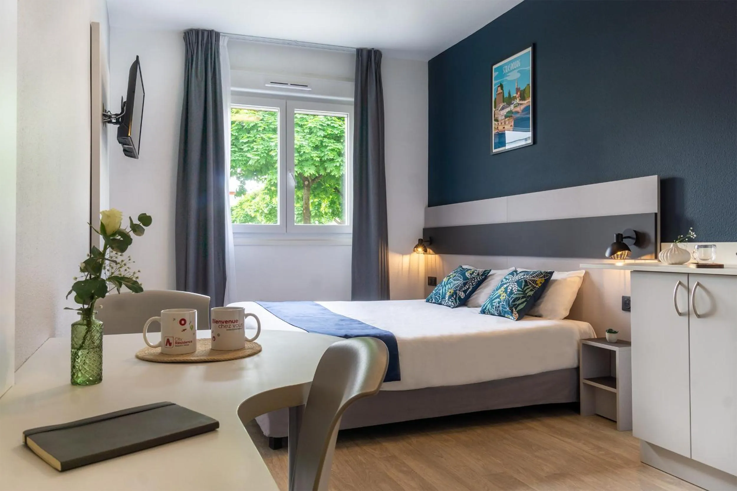 Premium Studio Double in City Résidence Strasbourg Centre