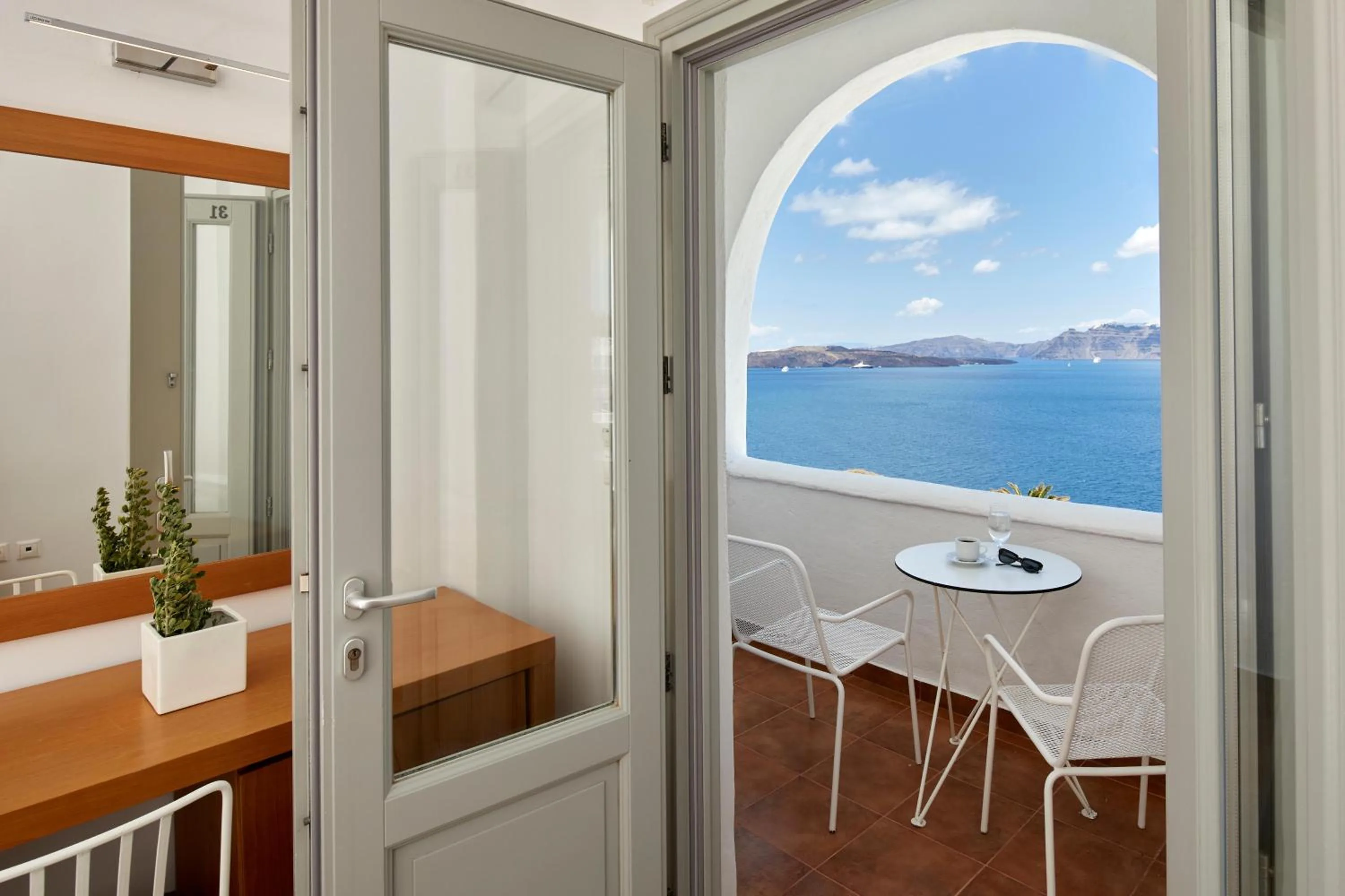 Classic Double or Twin Room in Santorini View