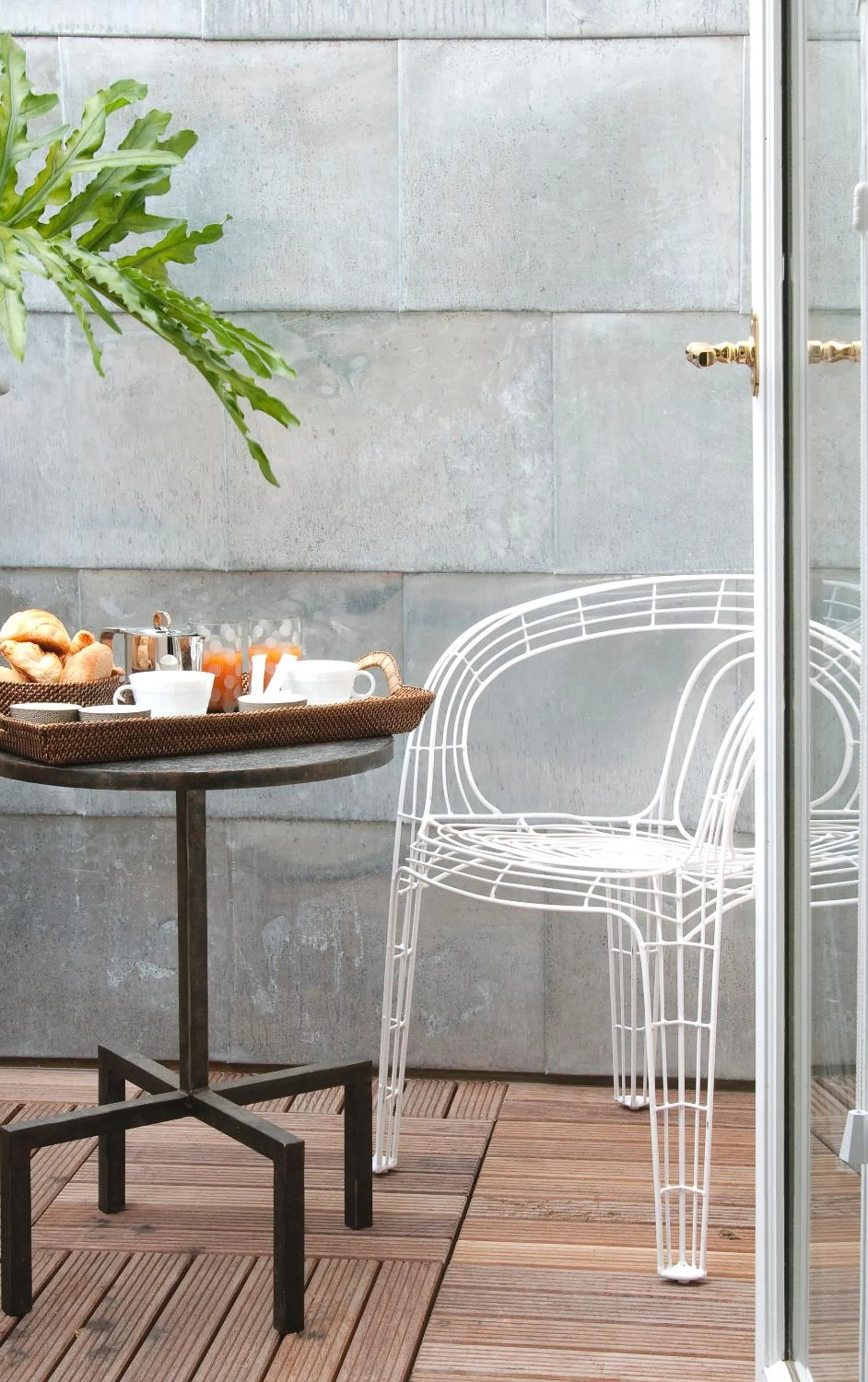 Classic Double Room with Terrace "Room 64" in Hôtel Recamier