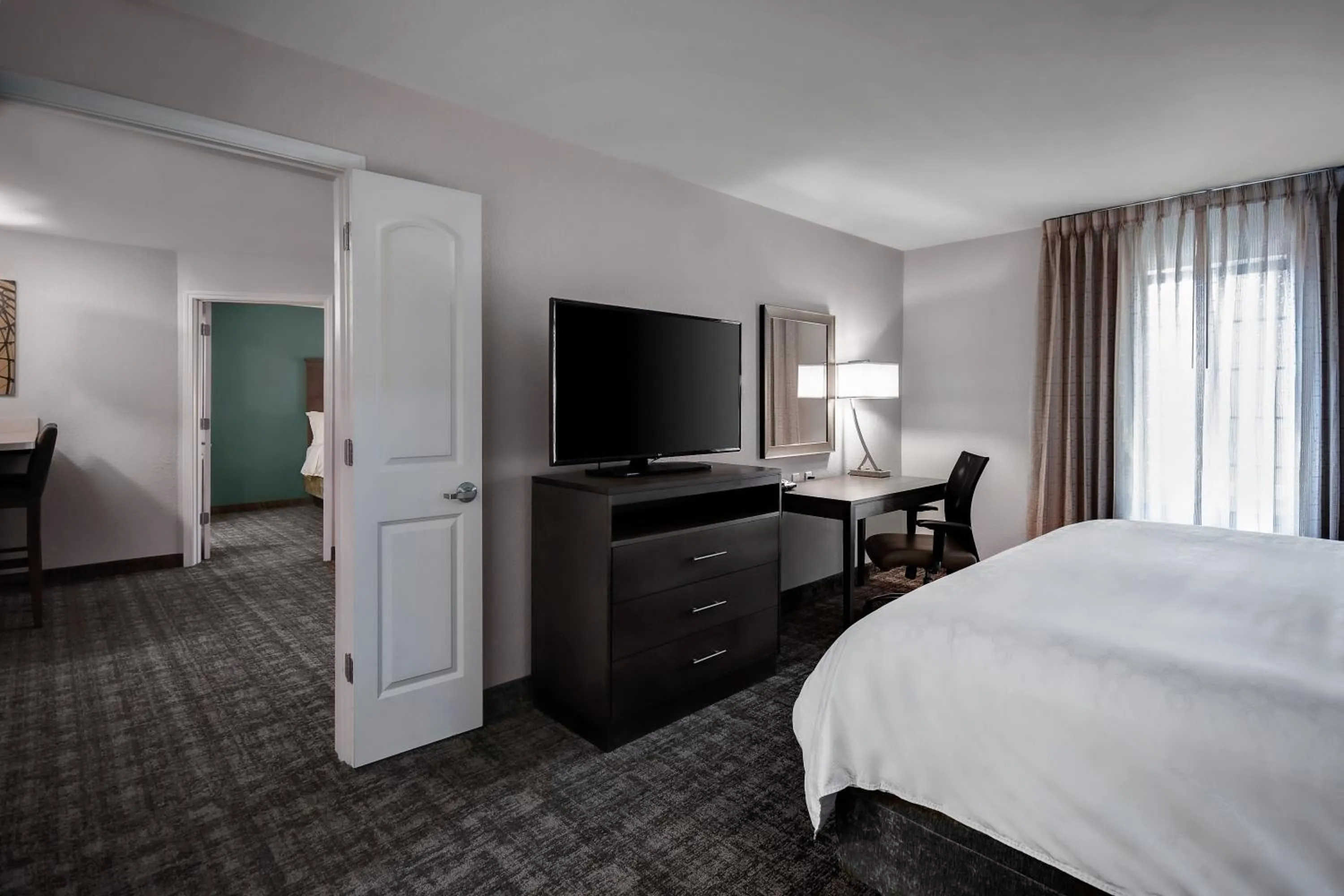 Two-Bedroom Room - Accessible Roll-In Shower in Staybridge Suites - Holland by IHG