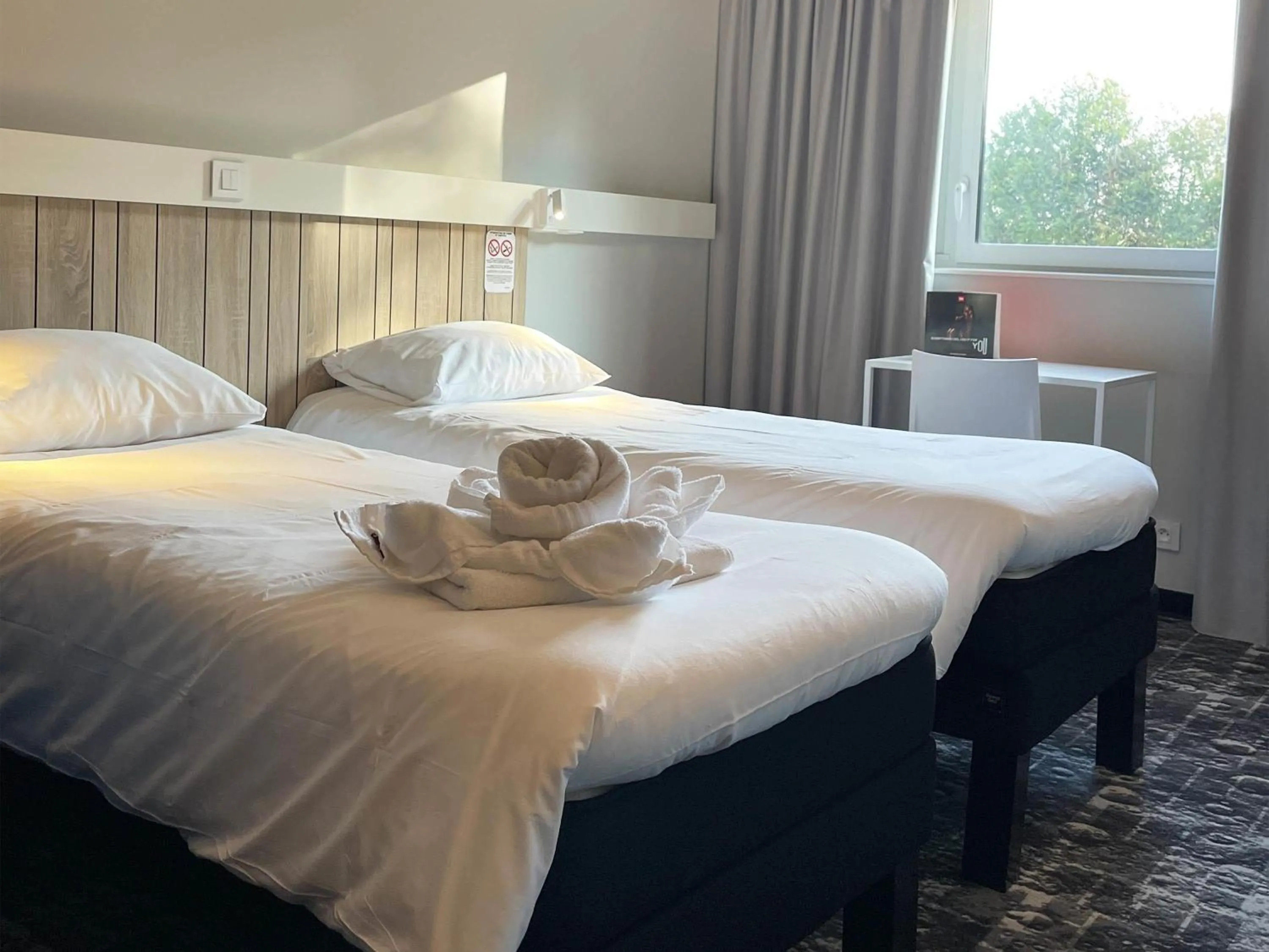 Twin Room in ibis Rennes Cesson