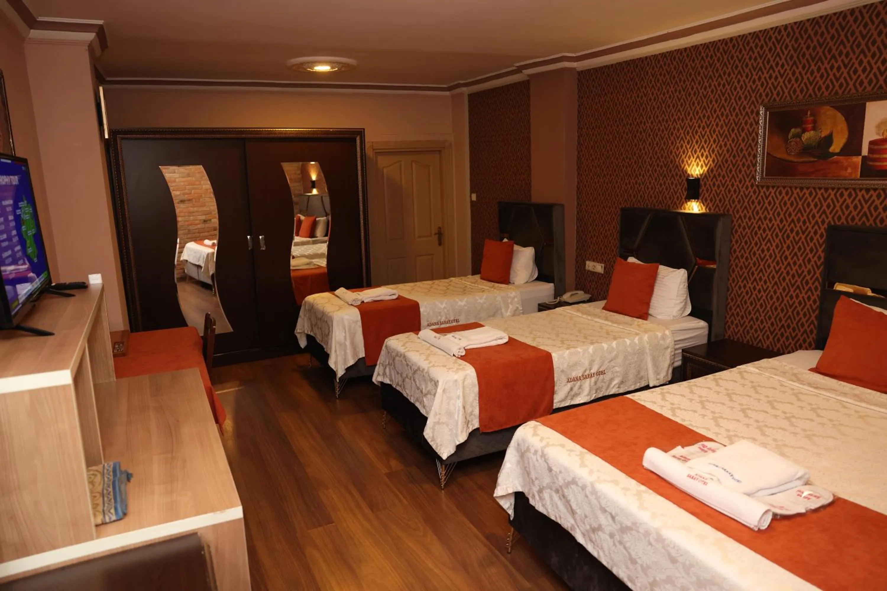 Standard Quadruple Room in Adana Saray Hotel