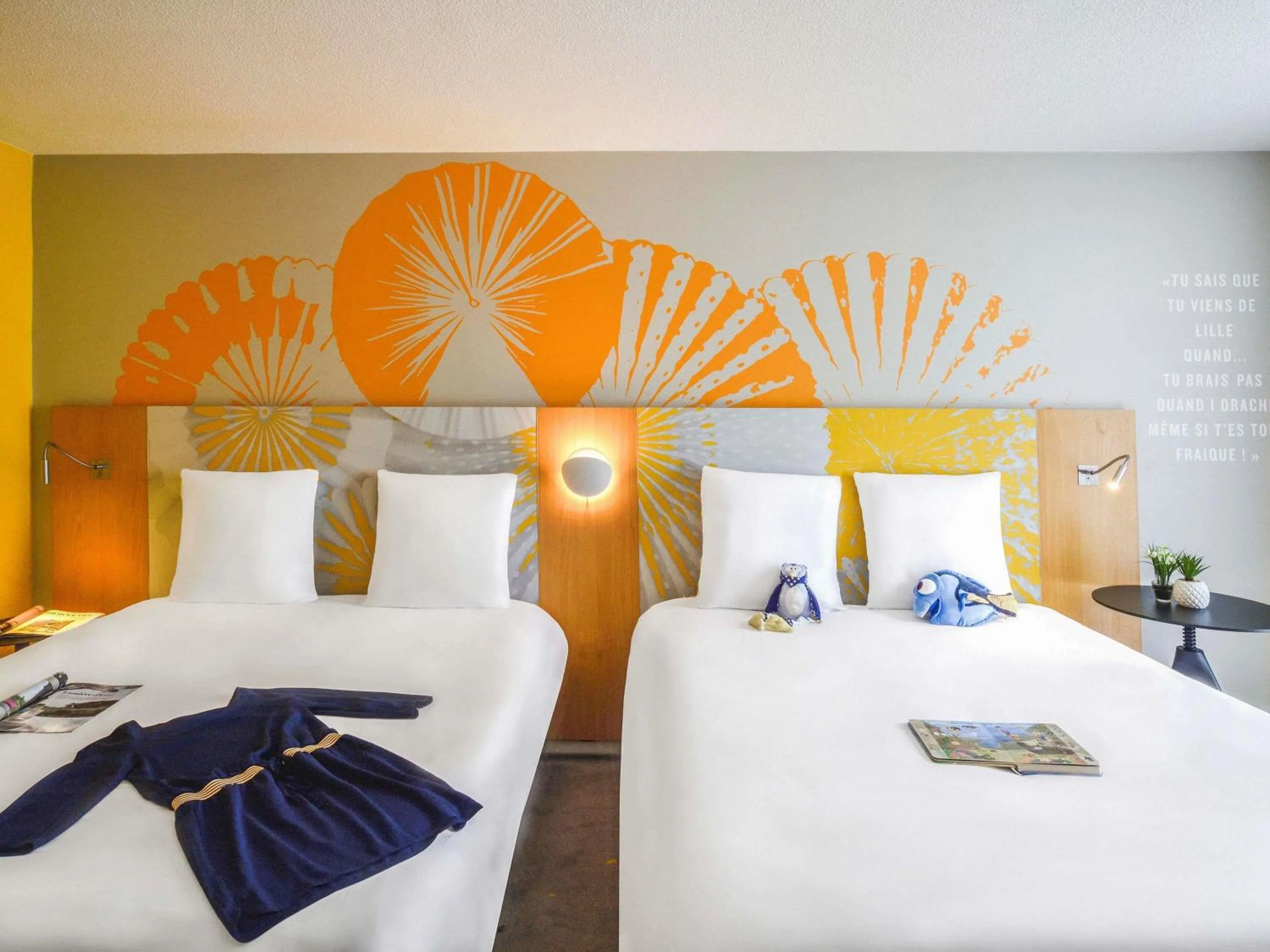 Classic Double Room with Two Double Beds in Hôtel Mercure Lille Aéroport