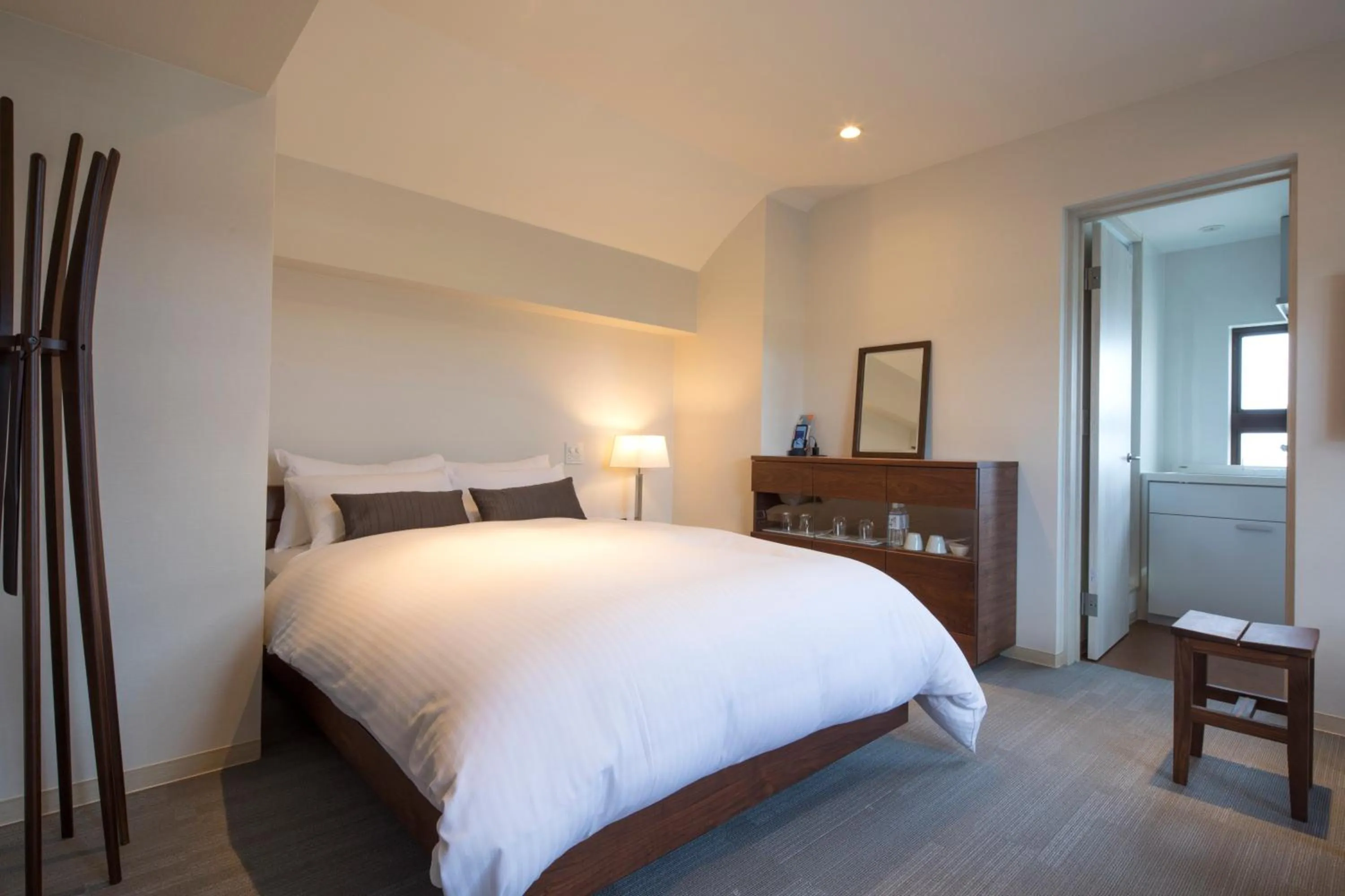 Compact Double Room in Riverte Kyoto Kamogawa