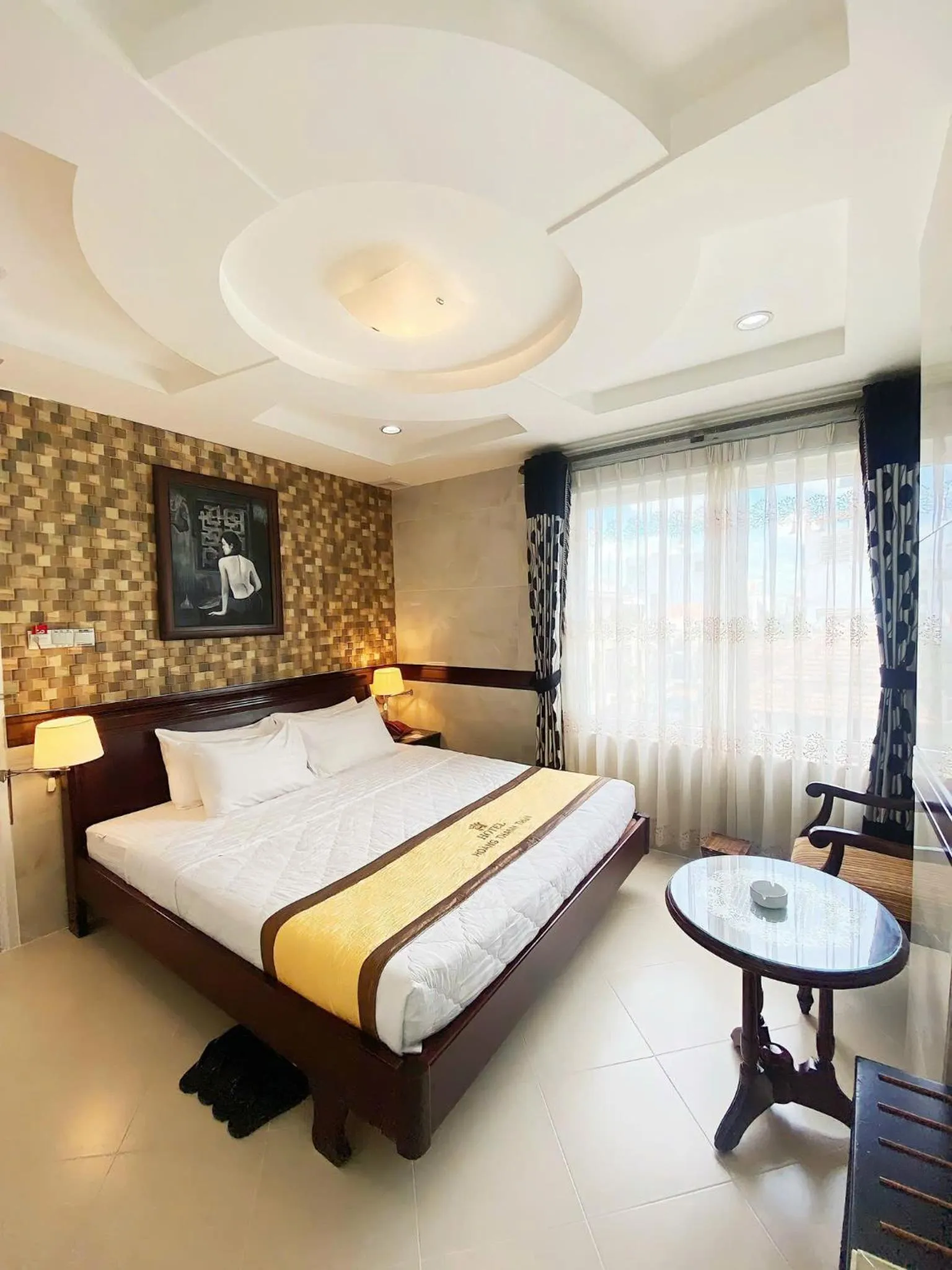 King Room in HOANG THANH THUY AIRPORT HOTEL 2 - Gần Ẩm Thực Đêm Chợ Hoàng Hoa Thám