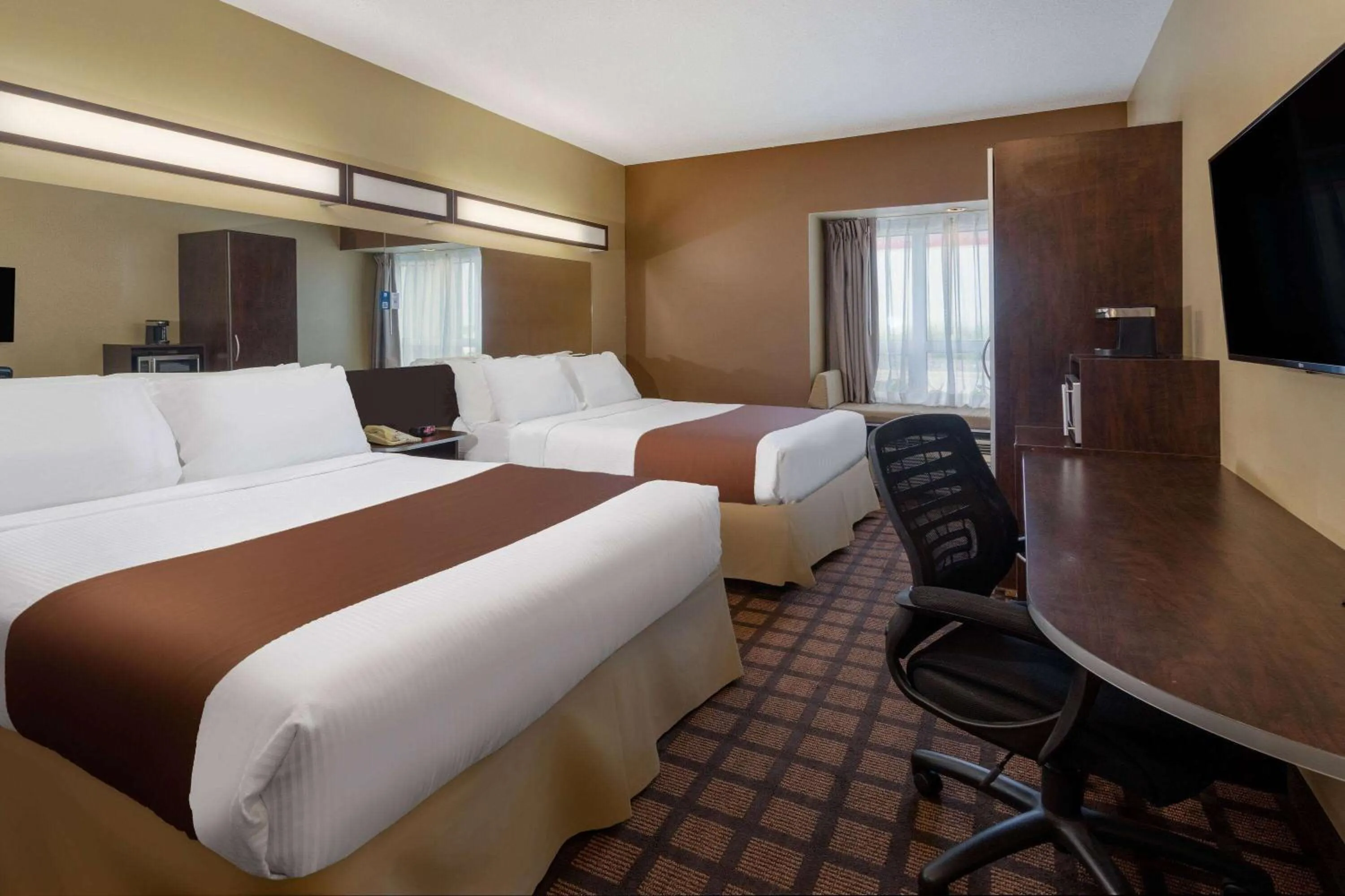 Queen Room with Two Queen Beds - Non-Smoking in Microtel Inn & Suites by Wyndham - Timmins