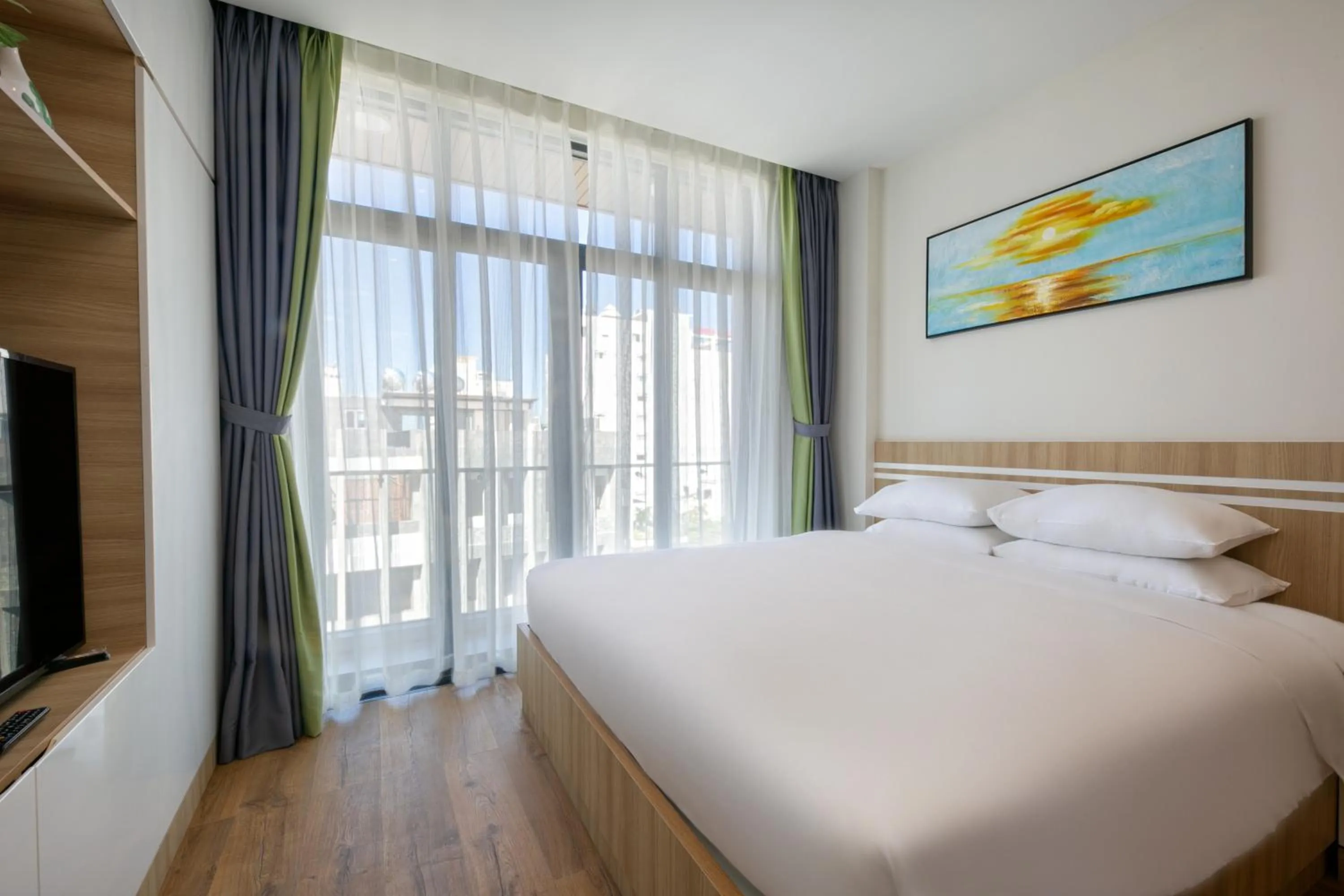 Apartment with Balcony in Sun River Hotel & Apartment