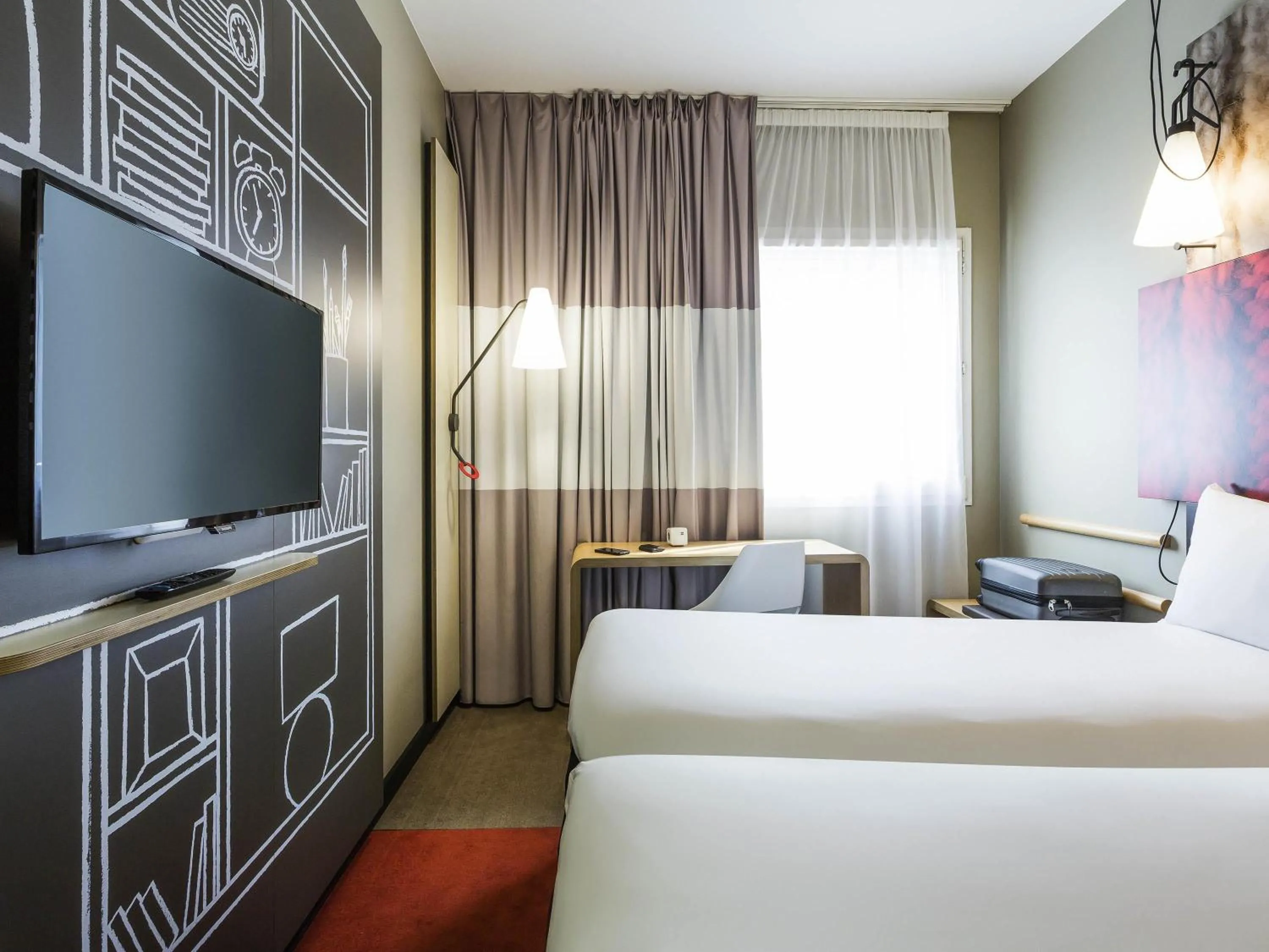 Standard Twin Room in ibis Bordeaux Centre - Gare Saint-Jean