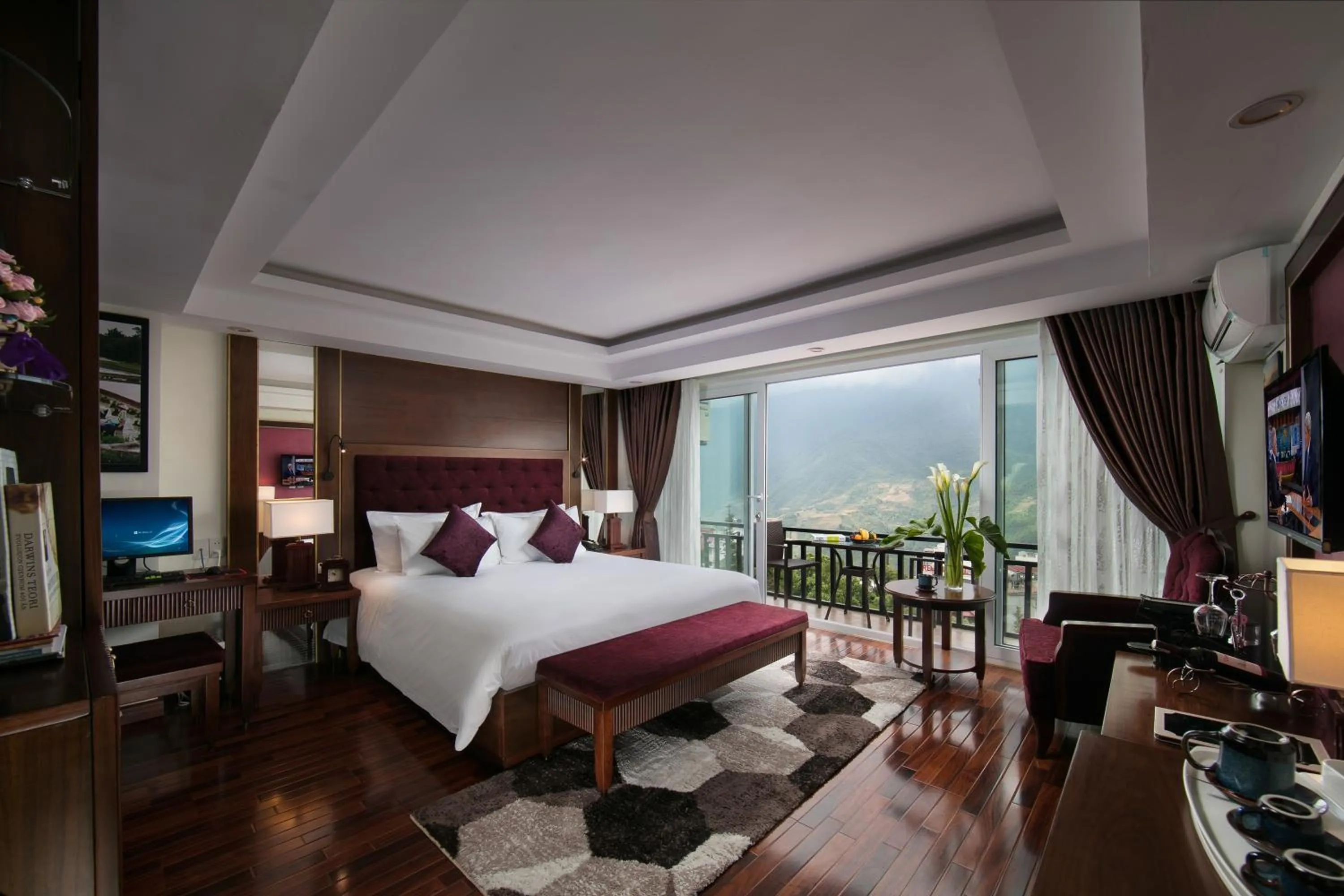 Executive Room with Mountain View in Sapa Horizon Hotel