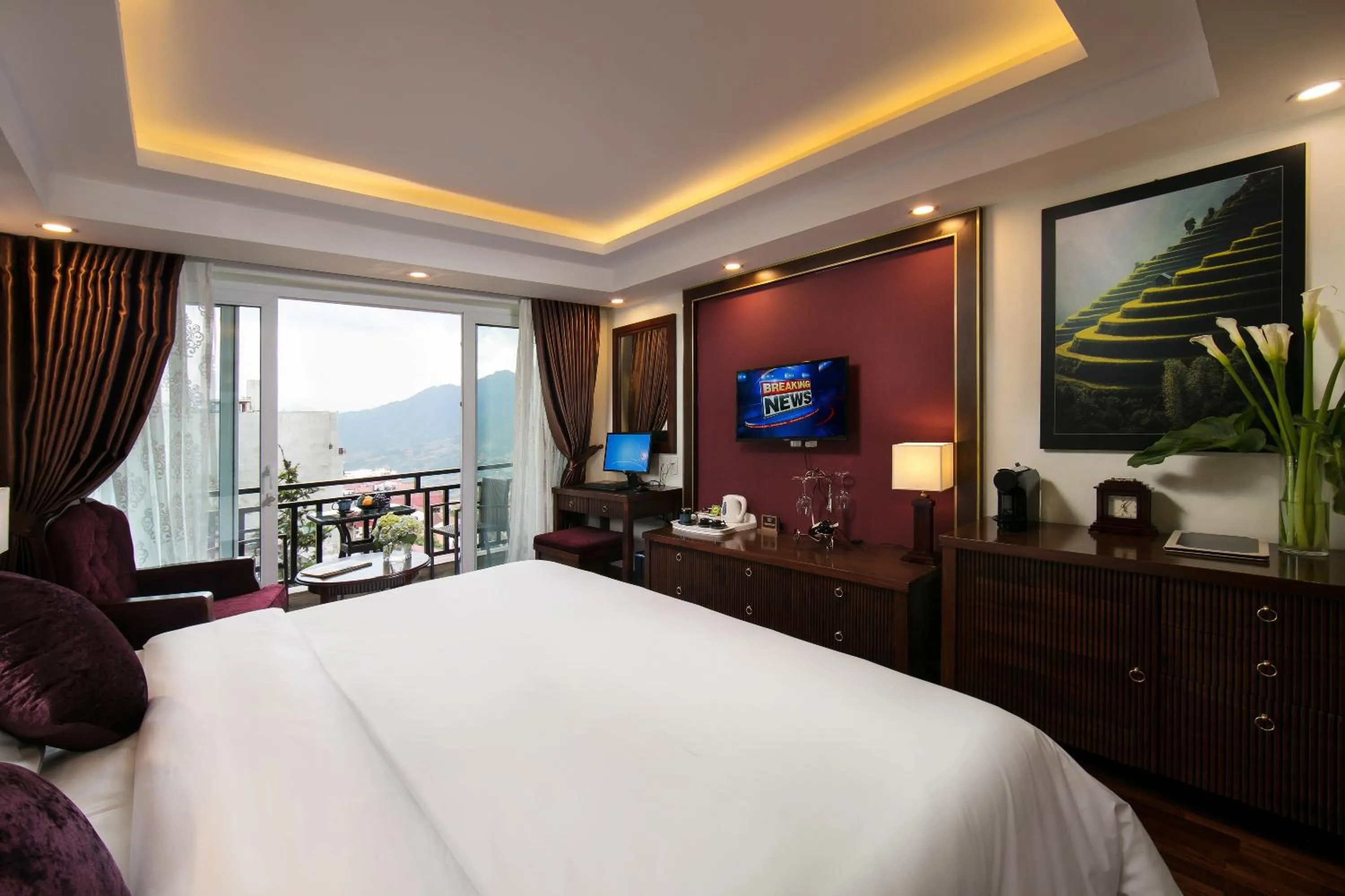 Premier Room with Balcony in Sapa Horizon Hotel