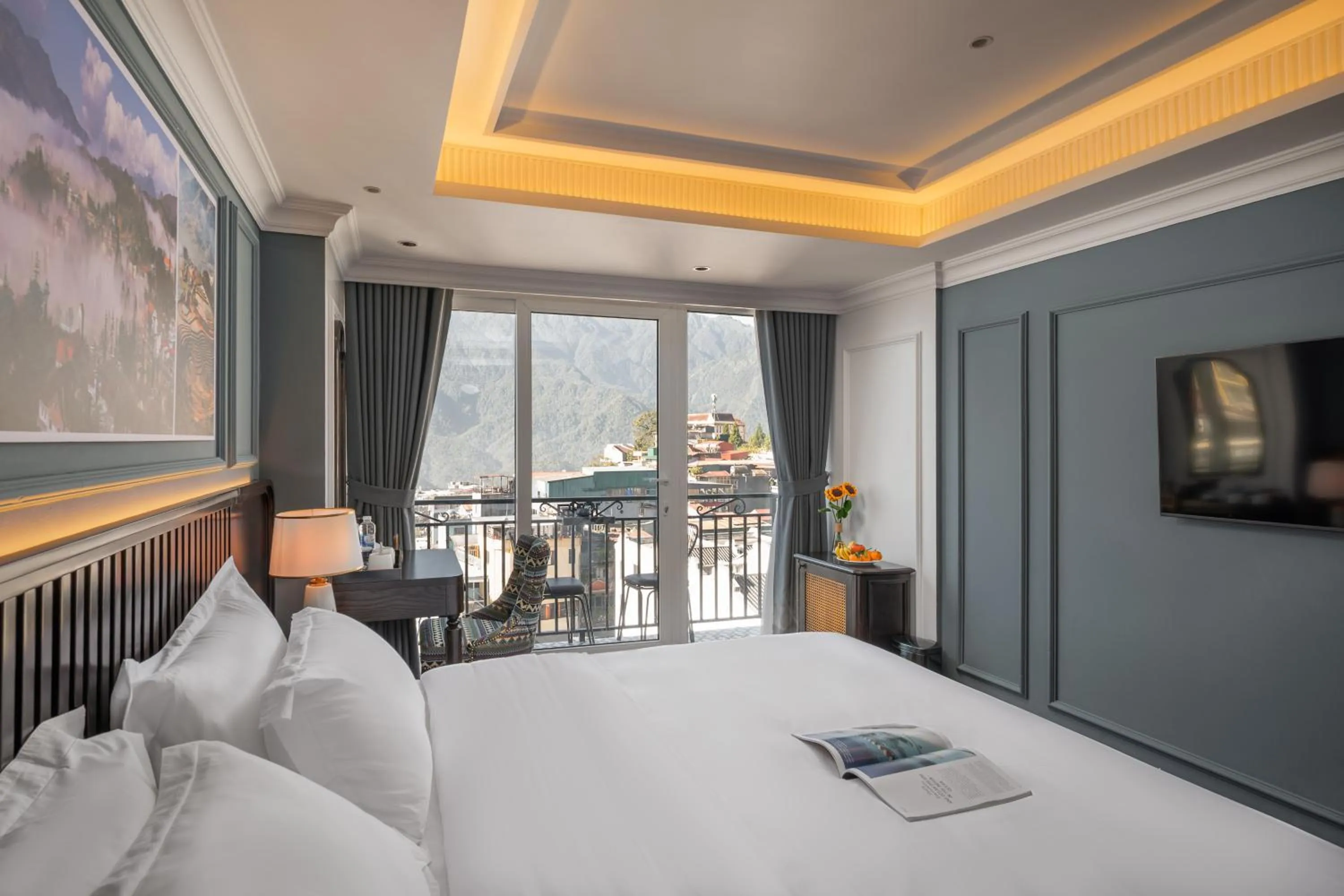 Double or Twin Room with Mountain View in Sapa Horizon Hotel