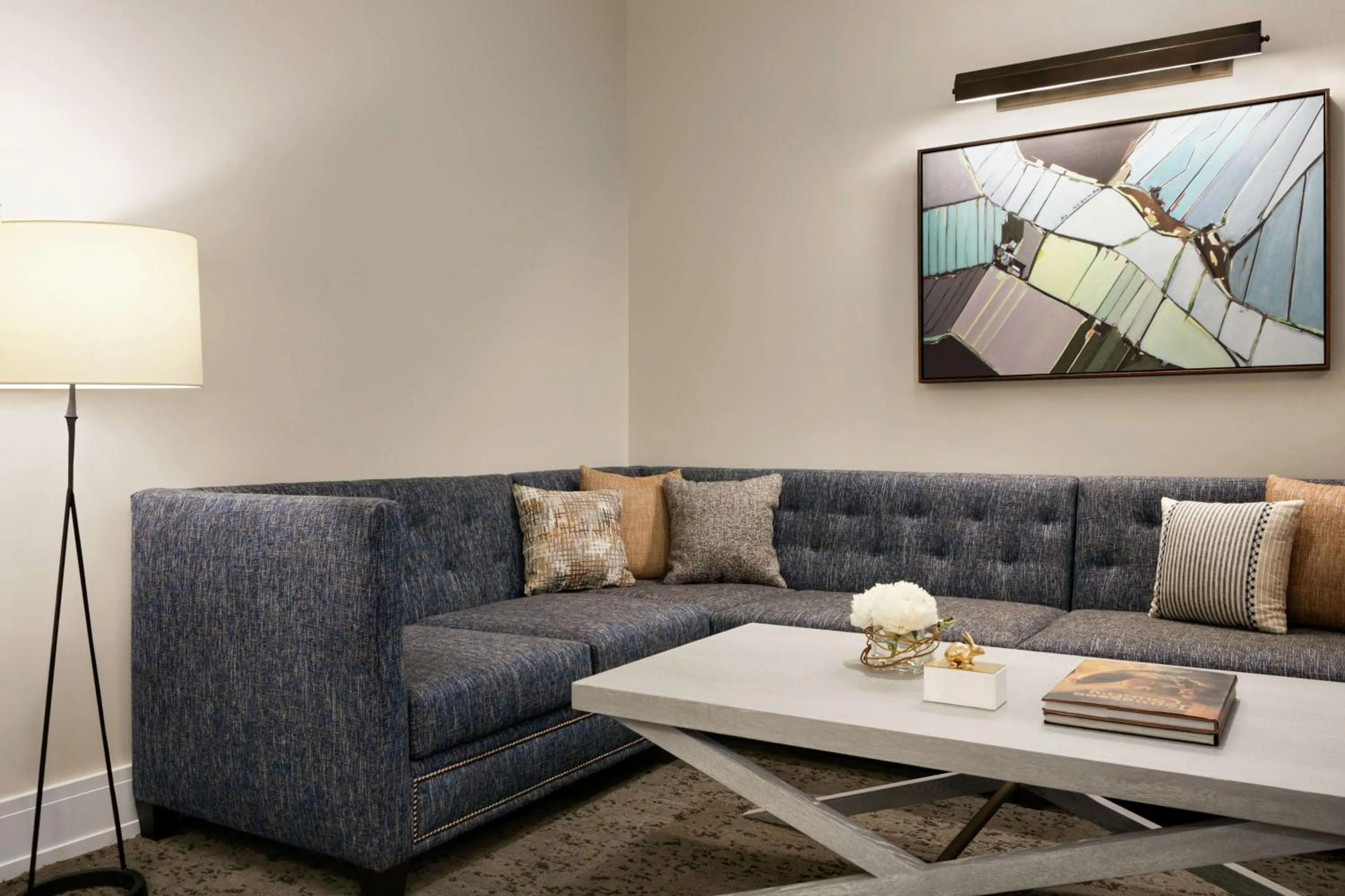 Corner Queen Room with Two Queen Beds in The Harpeth Franklin Downtown, Curio Collection by Hilton