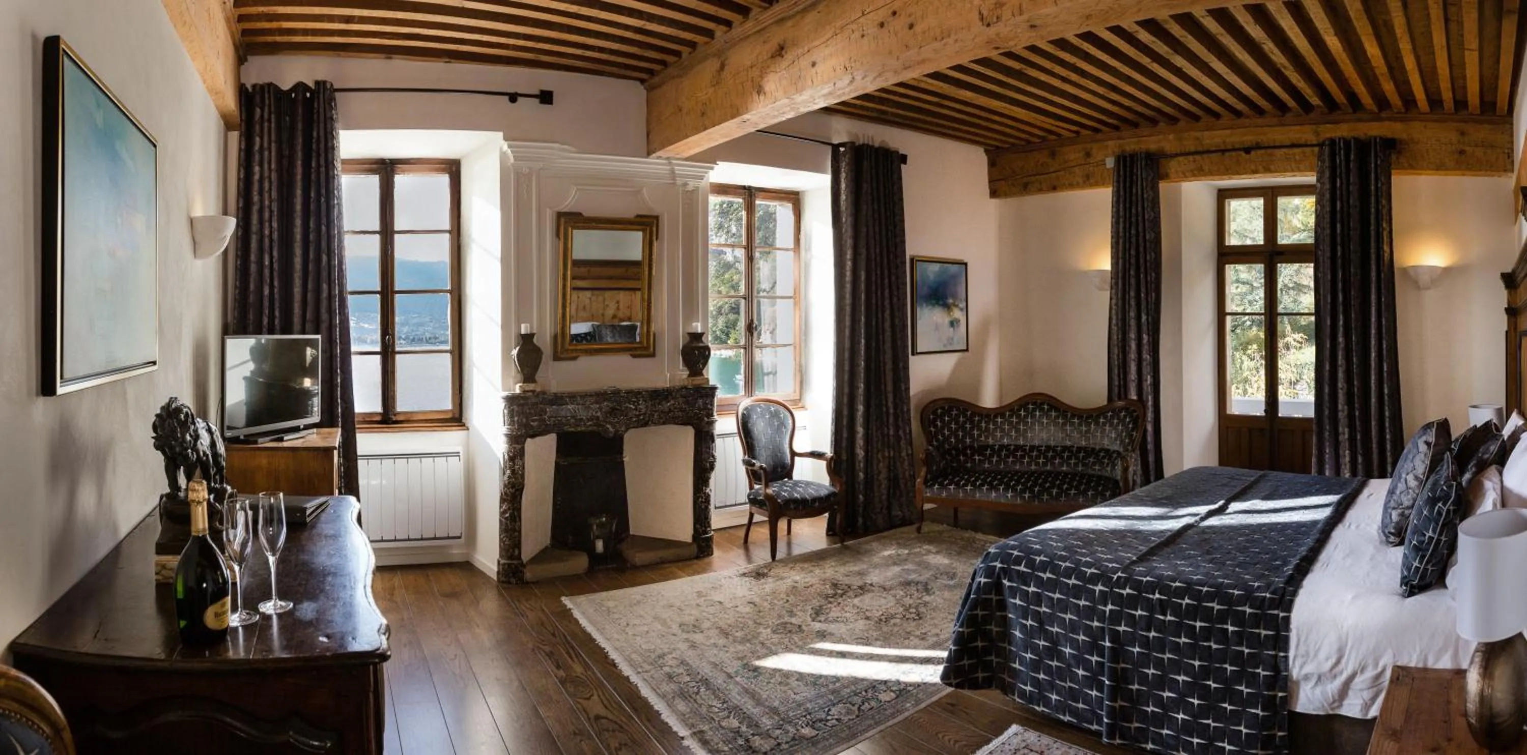 Suite with Lake View in Abbaye de Talloires