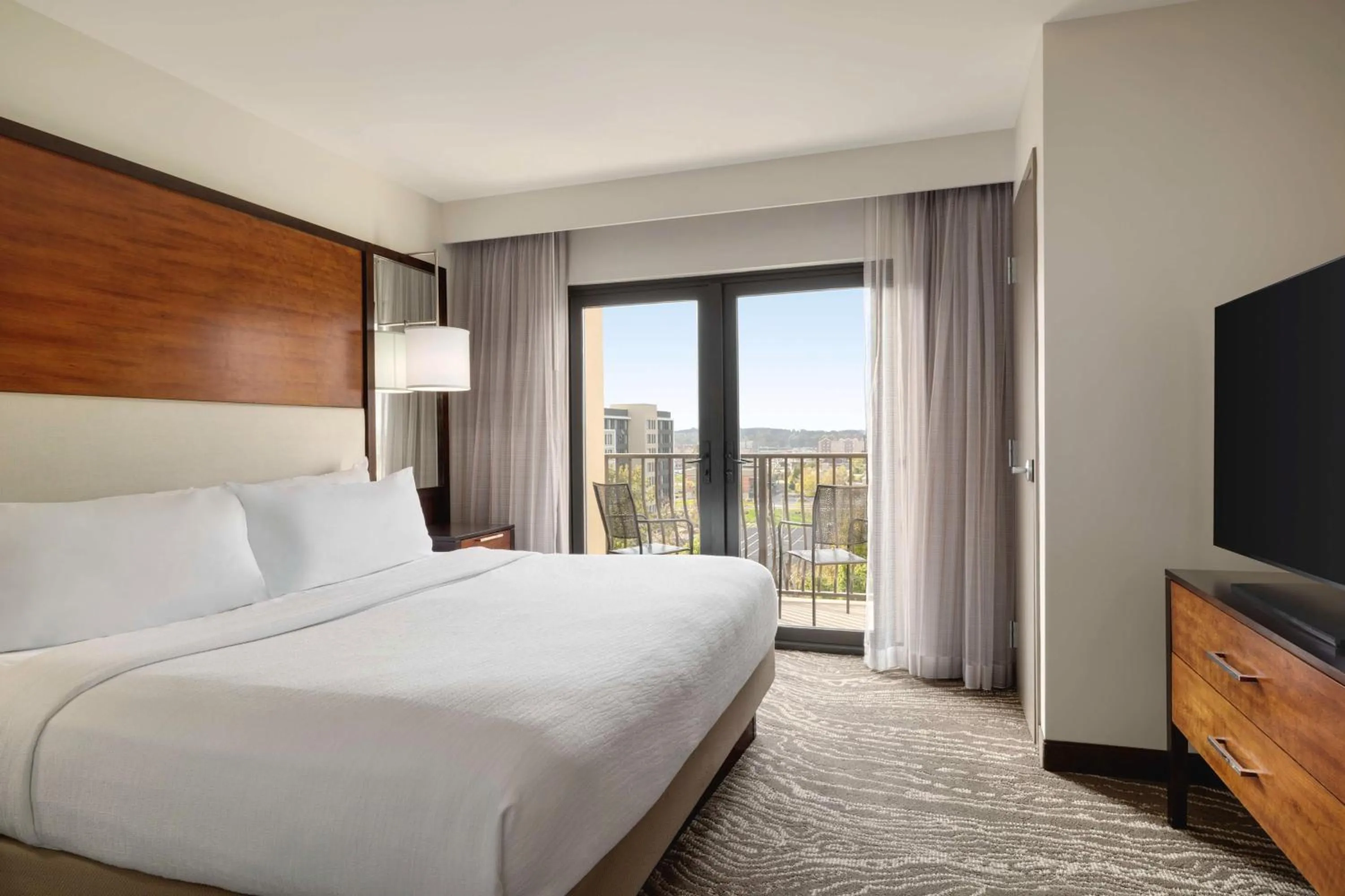 One-Bedroom King Suite with Balcony - Non-Smoking in Embassy Suites Chattanooga Hamilton Place