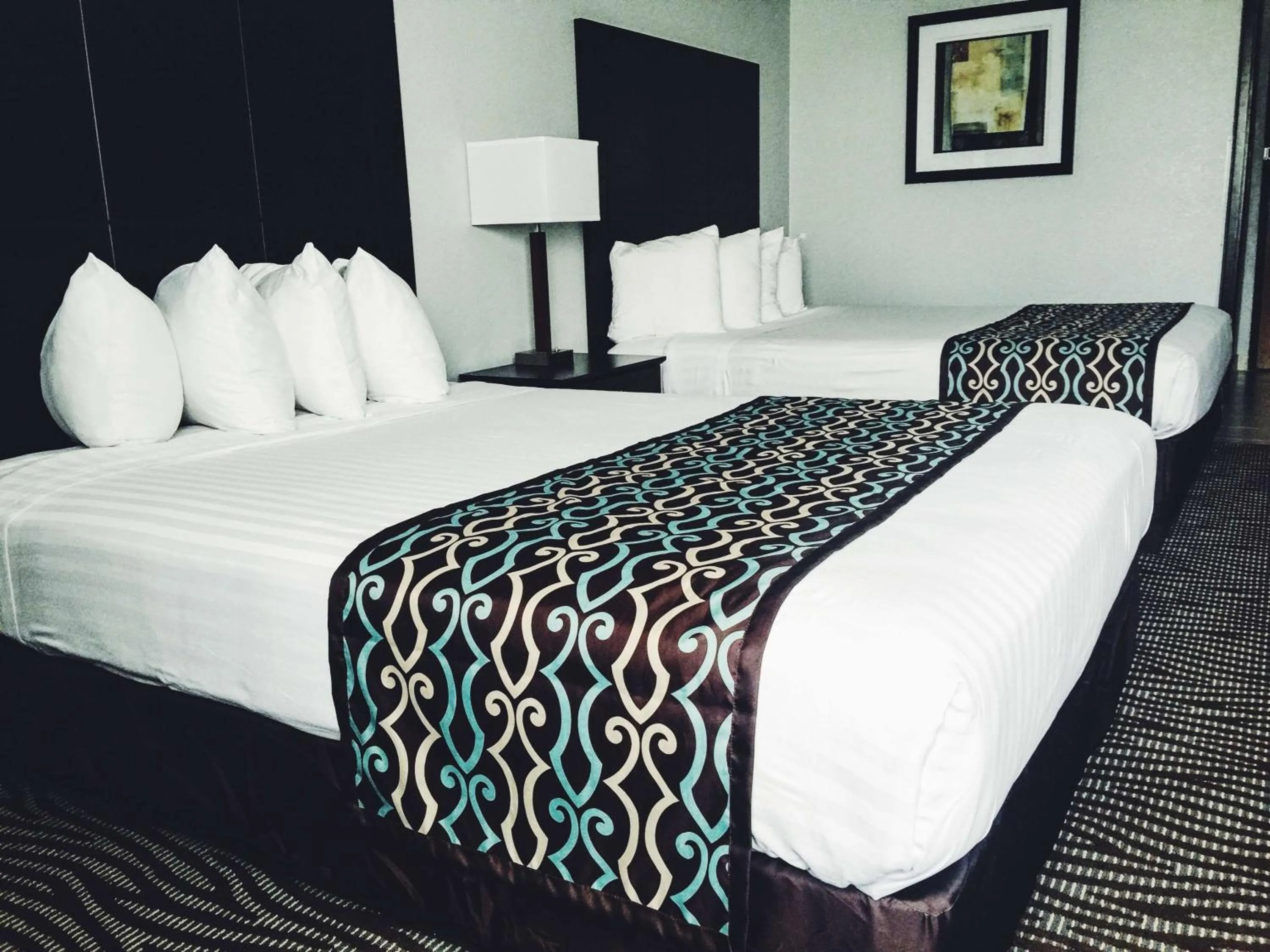 Standard Two Queen Bed Room in Best Western Executive Inn- Mount Gilead