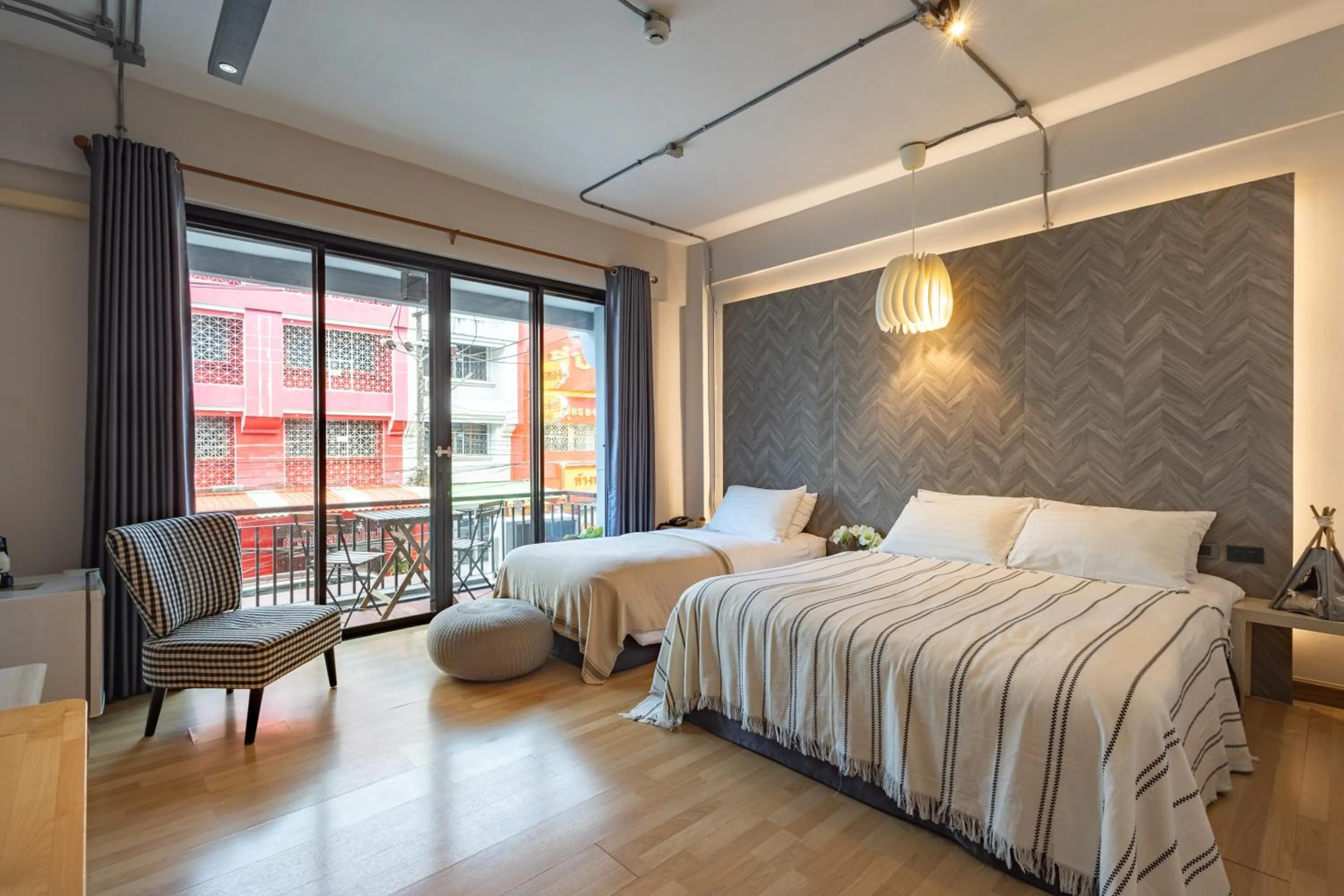 Triple Room with Balcony in The Brown Hotel