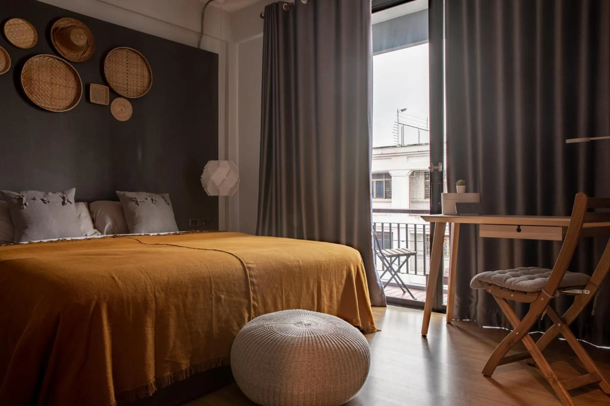 Deluxe Double Room with Balcony in The Brown Hotel