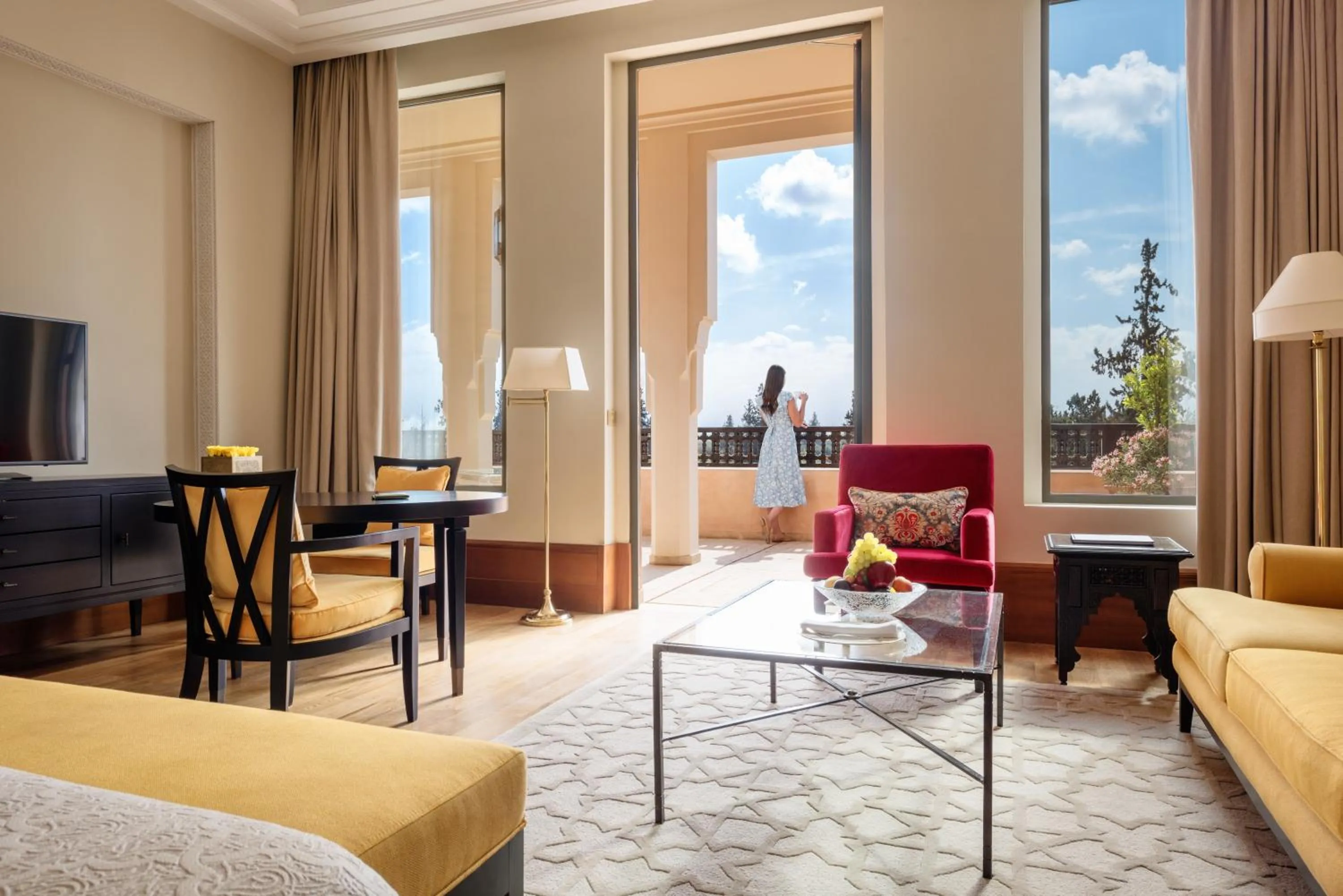 Deluxe Double Room with Private Terrace in The Oberoi Marrakech