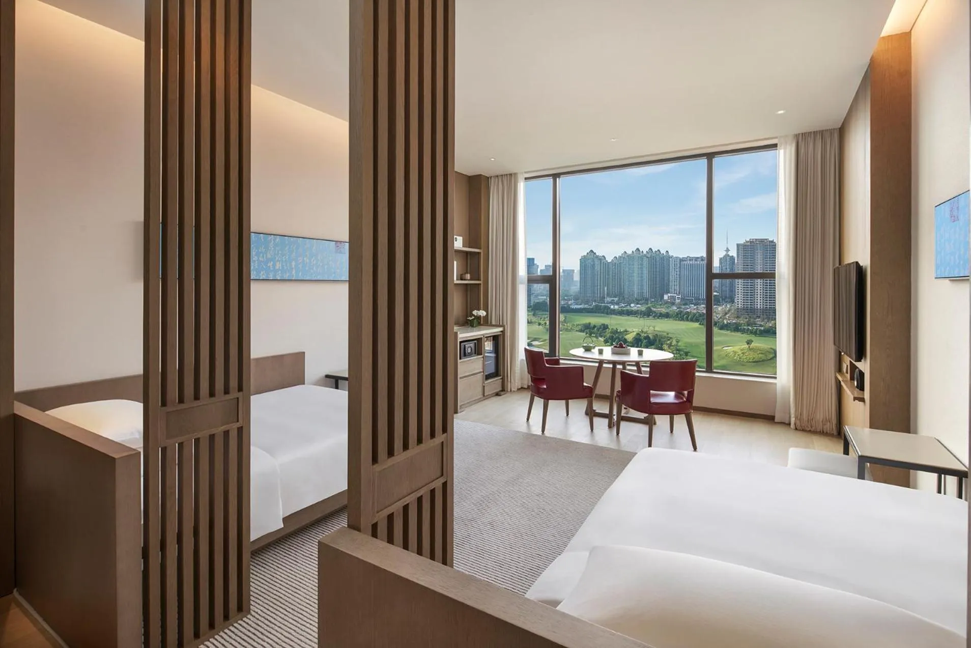 Twin Room with City View in Hyatt Regency Zhuzhou